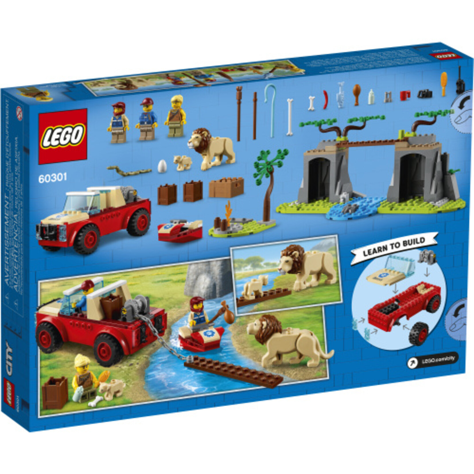 LEGO® City 60301 - Wildlife Rescue Off-Roader