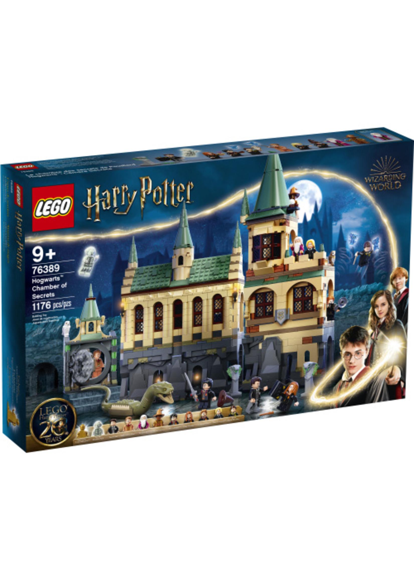 LEGO Harry Potter 76389 Hogwarts Chamber of Secrets Modular Castle Toy