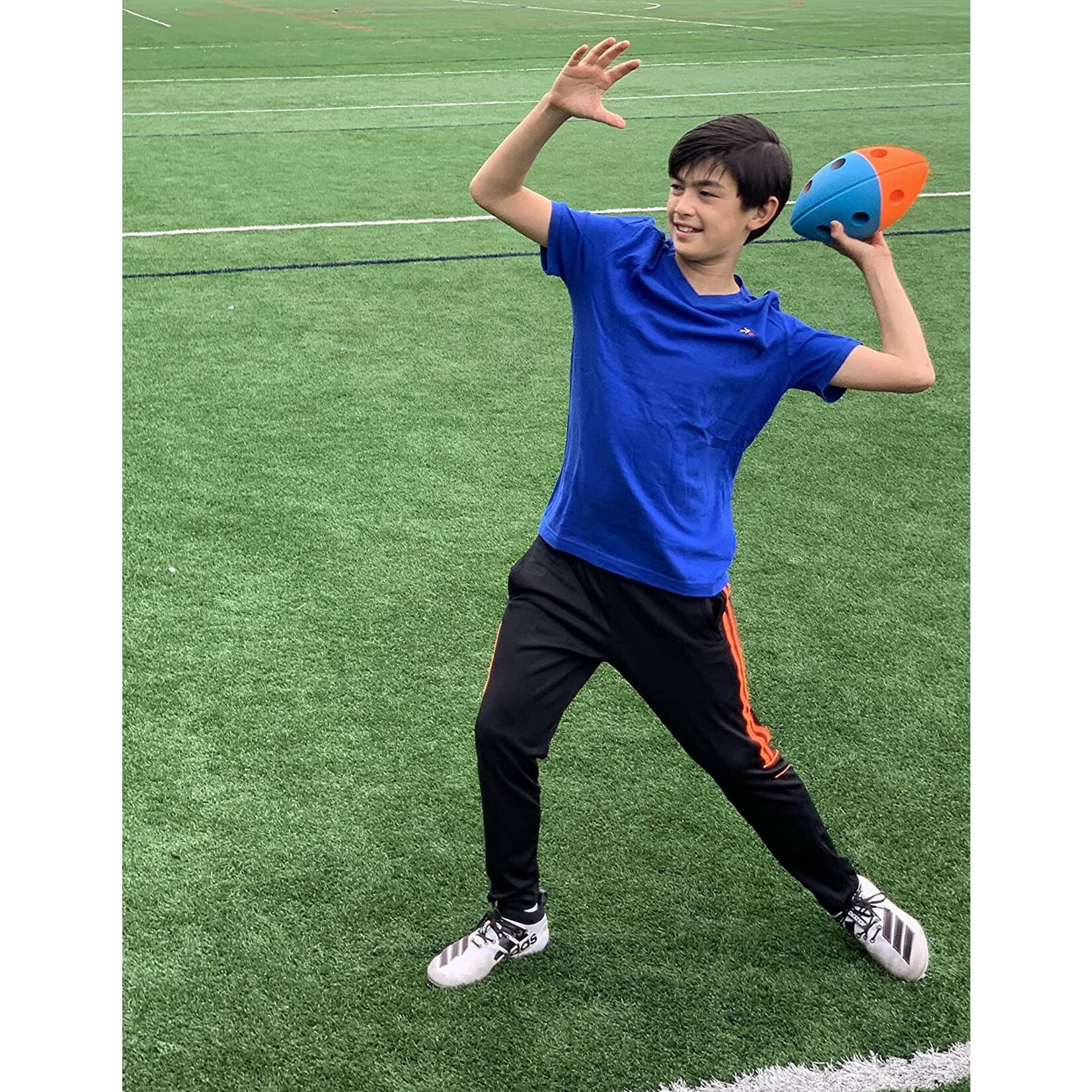 Blue Orange Clydo Football