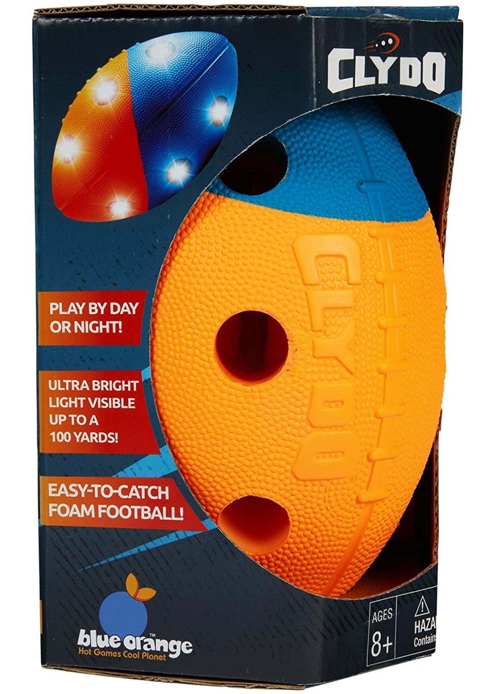 Blue Orange Clydo Football