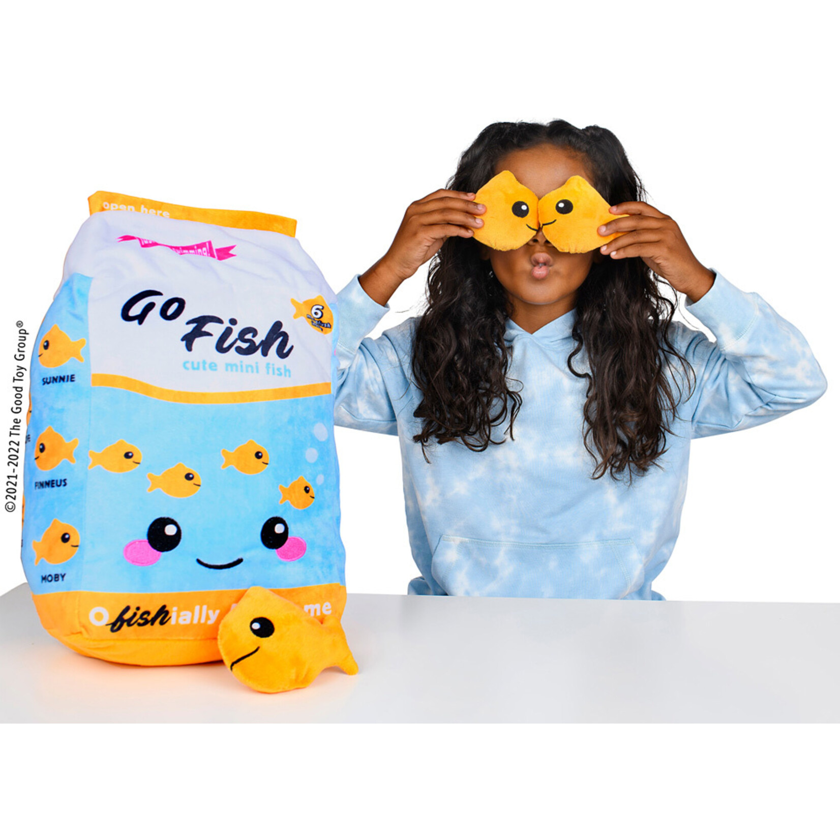 Iscream Go Fish Plush Pillow