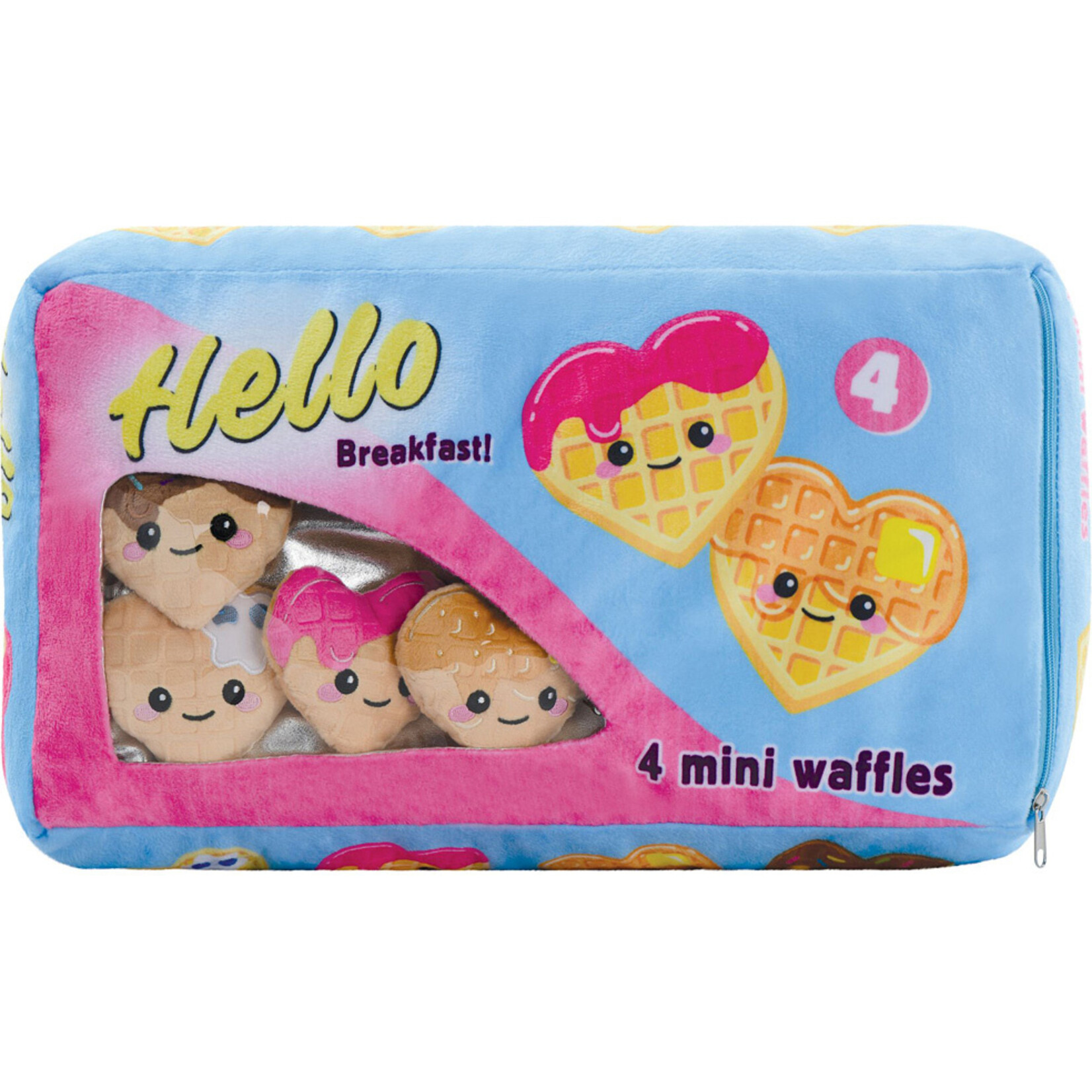 Iscream Waffle Time Plush Pillow
