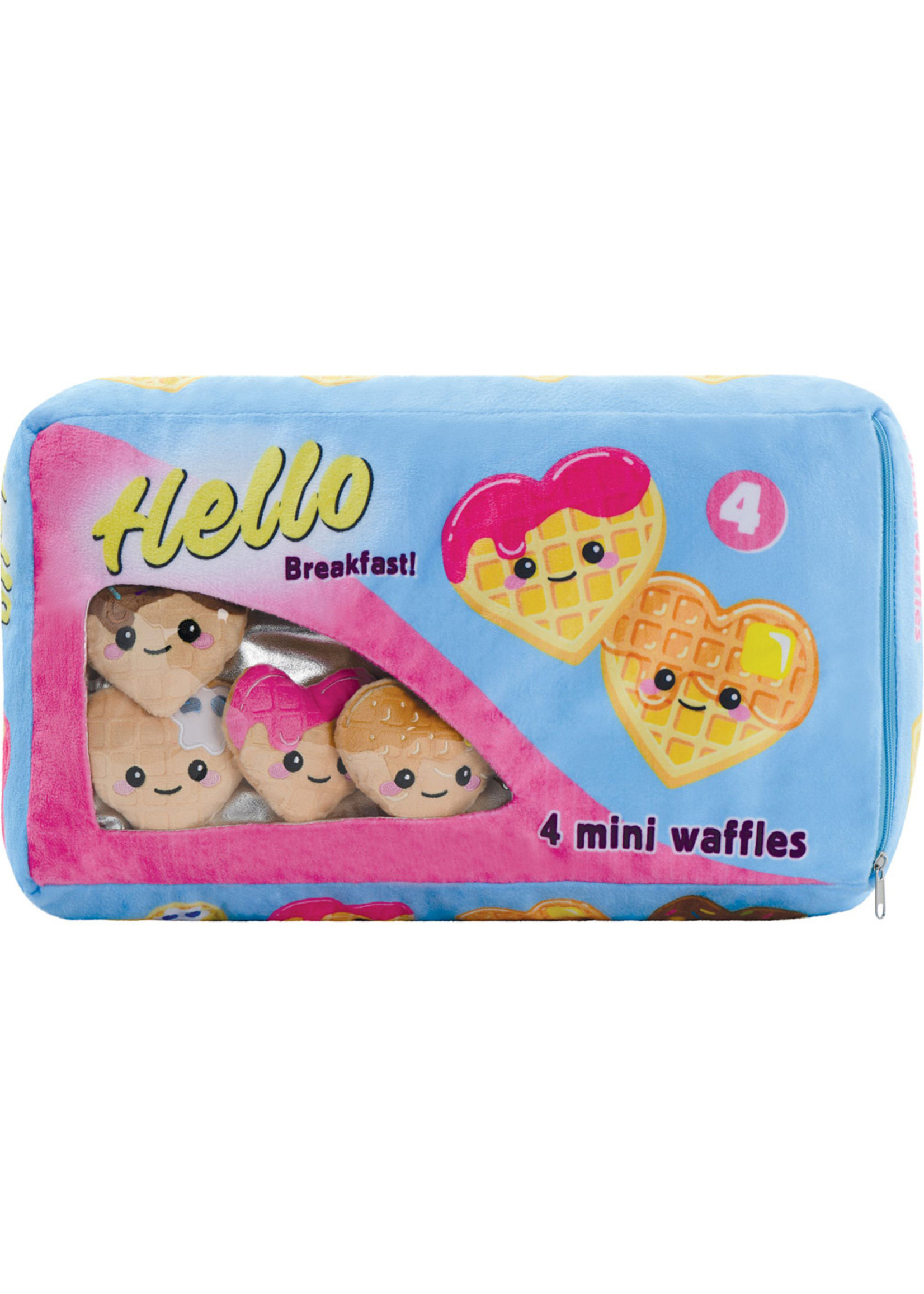 Iscream Waffle Time Plush Pillow