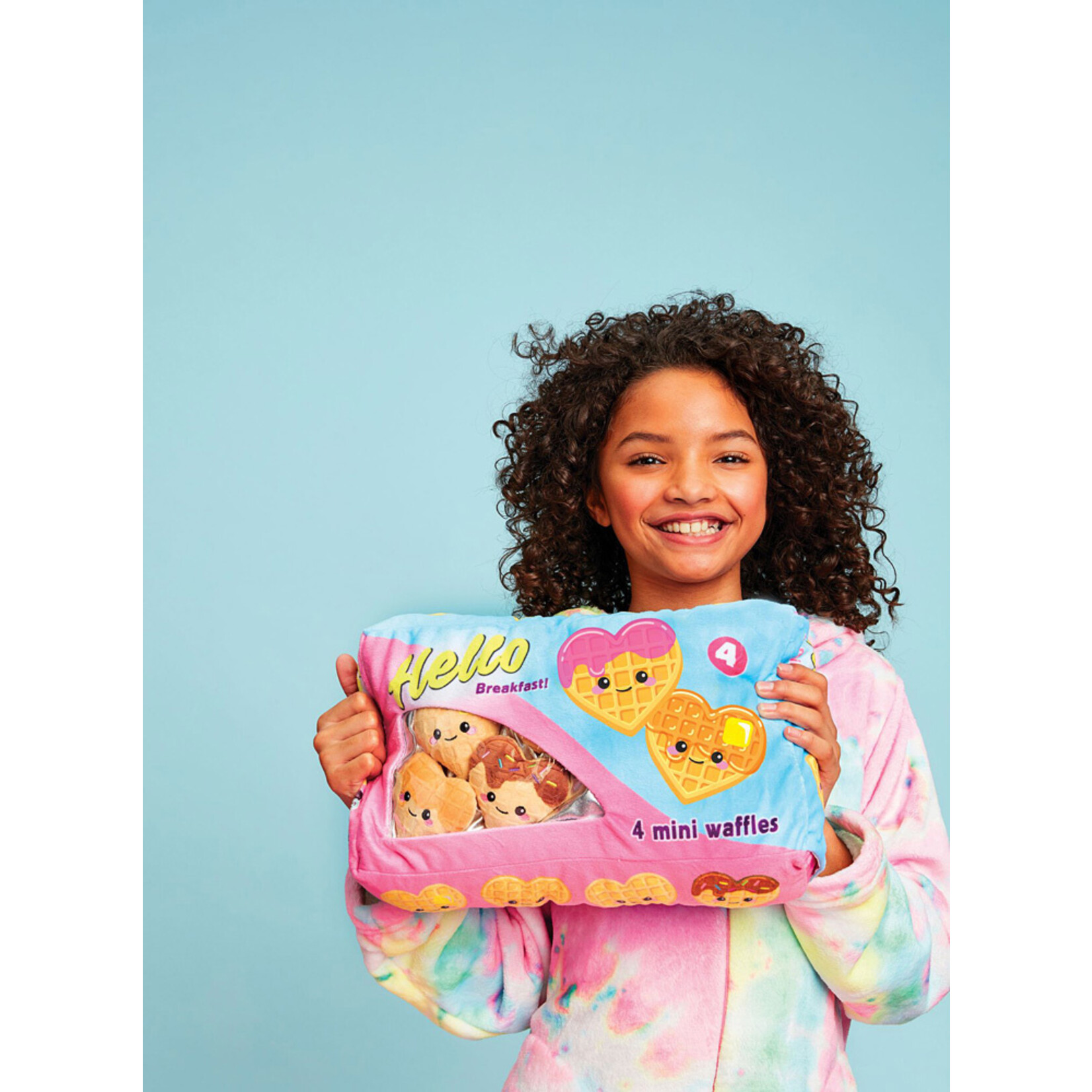 Iscream Waffle Time Plush Pillow