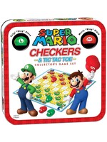 USAopoly Super Mario Checkers & Tic-Tac-Toe