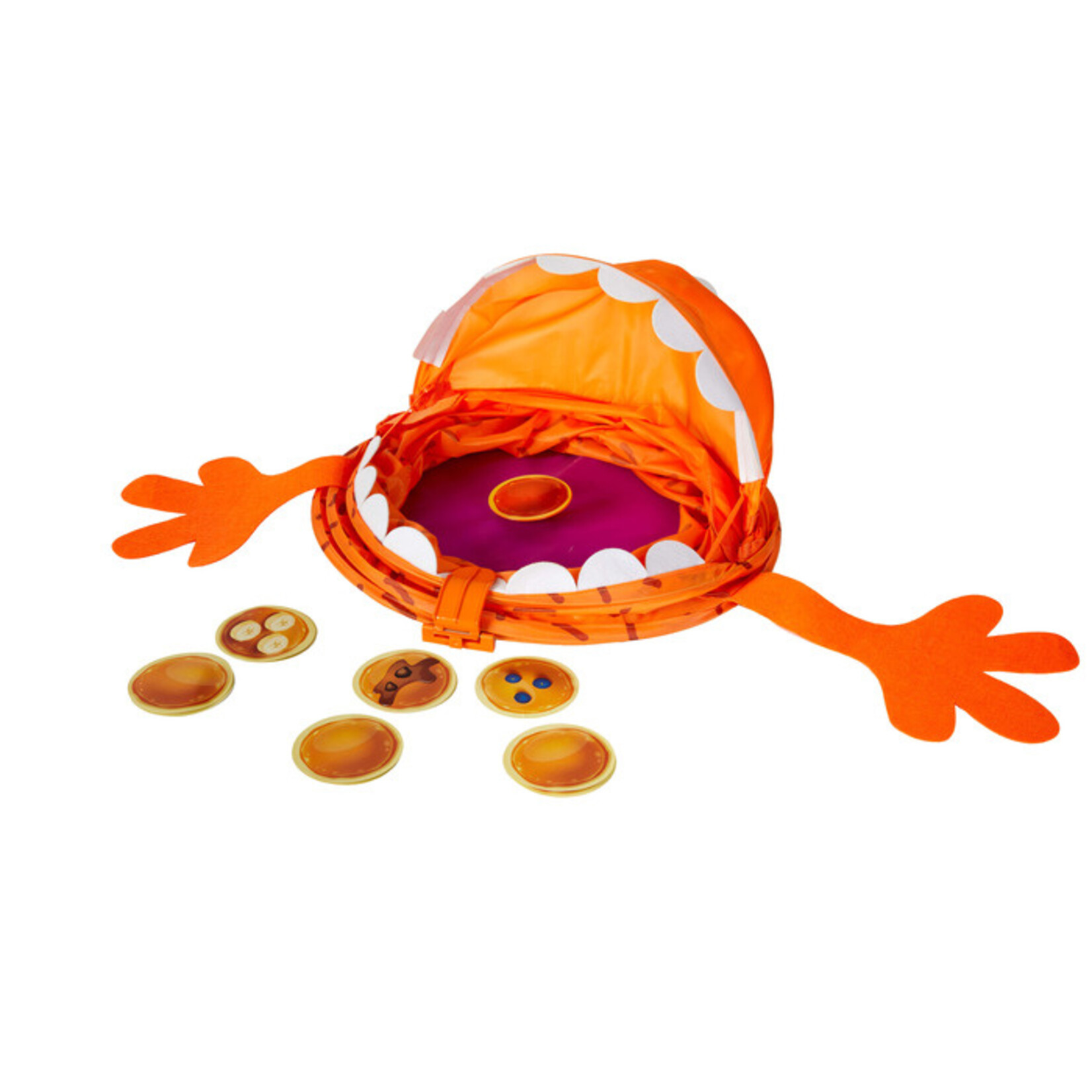 Blue Orange Pancake Monster
