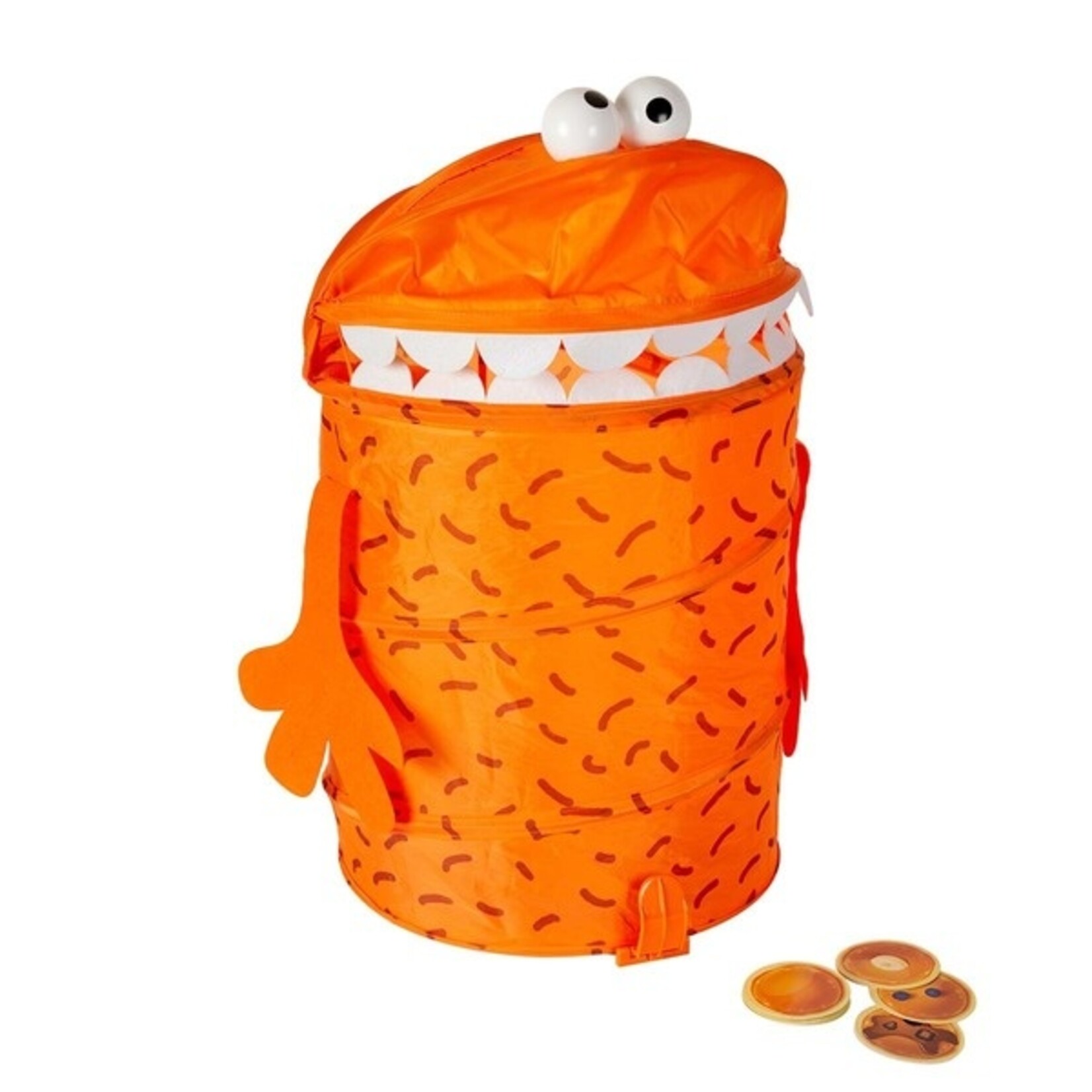 Blue Orange Pancake Monster