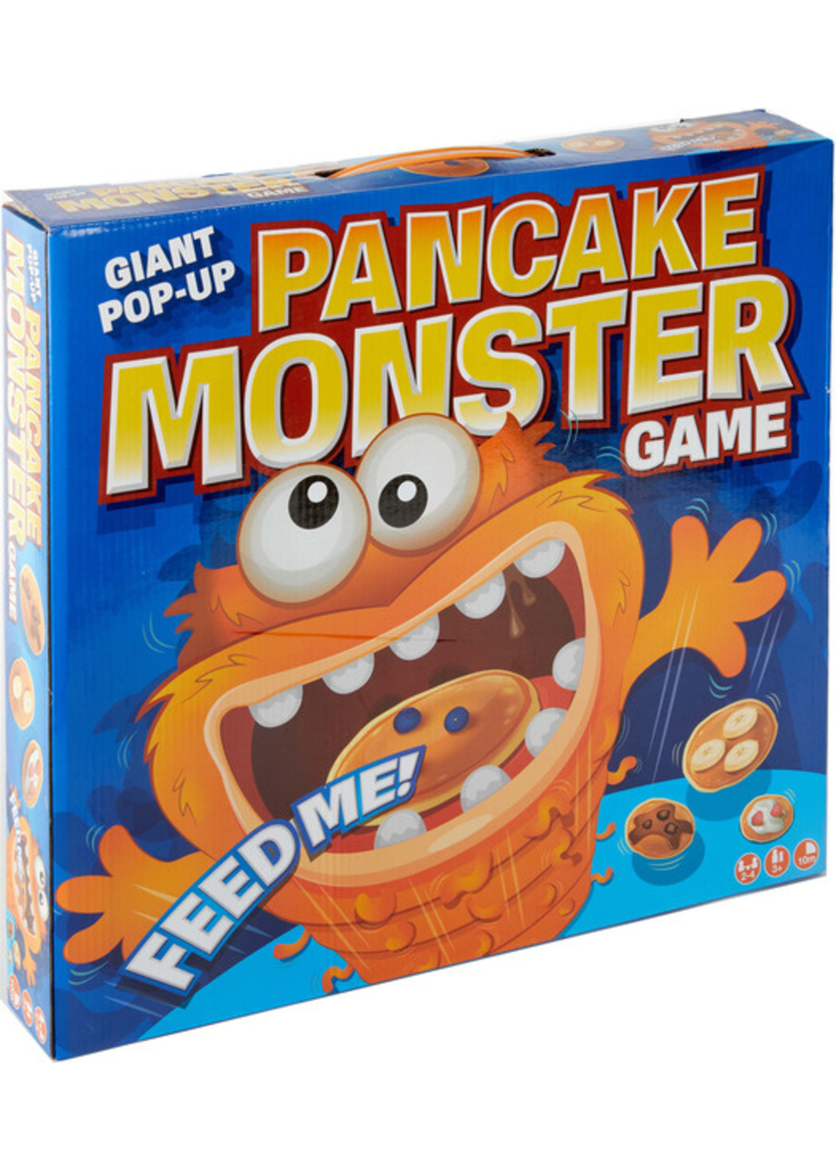 Blue Orange Pancake Monster