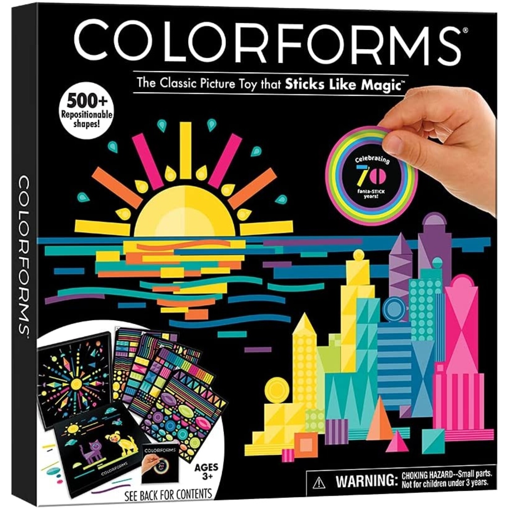 Play Monster Colorforms - 70th Anniversary Set