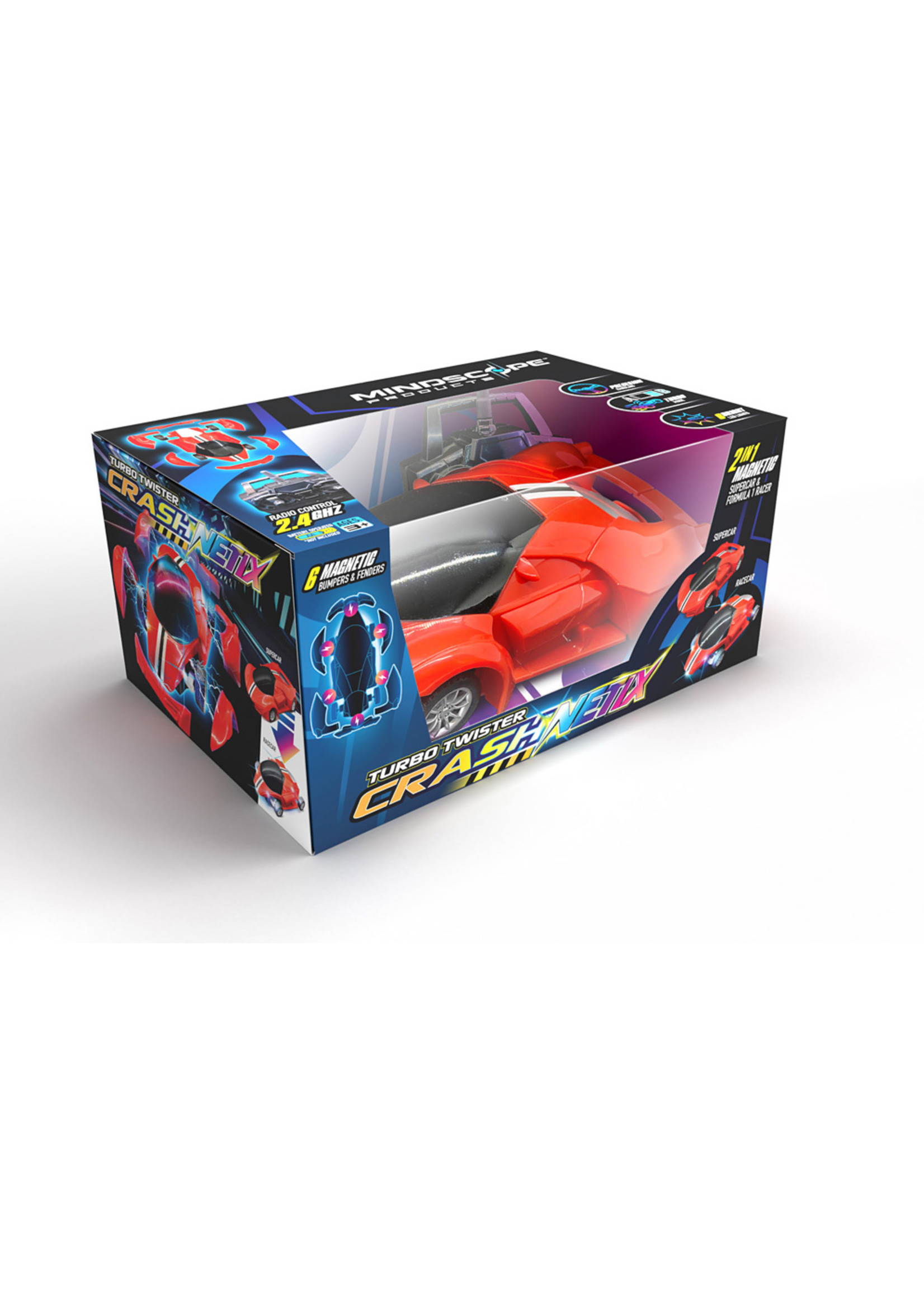 Mindscope Turbo Twister Crashnetix  - Red