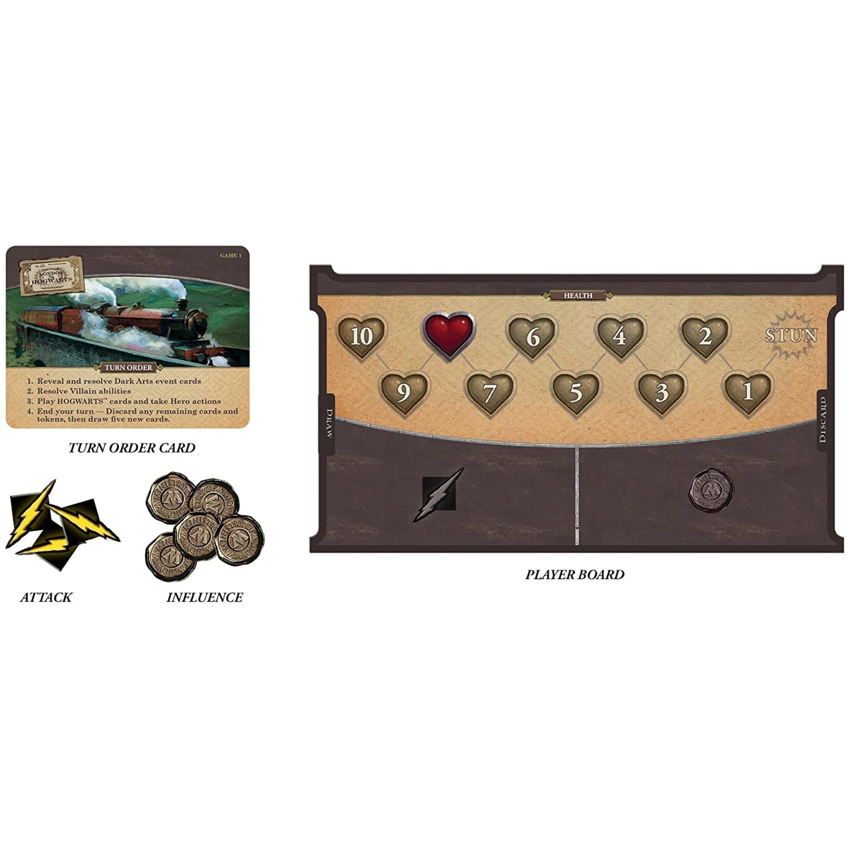 USAopoly Harry Potter: Hogwarts Battle - Cooperative Deck Building Card Game