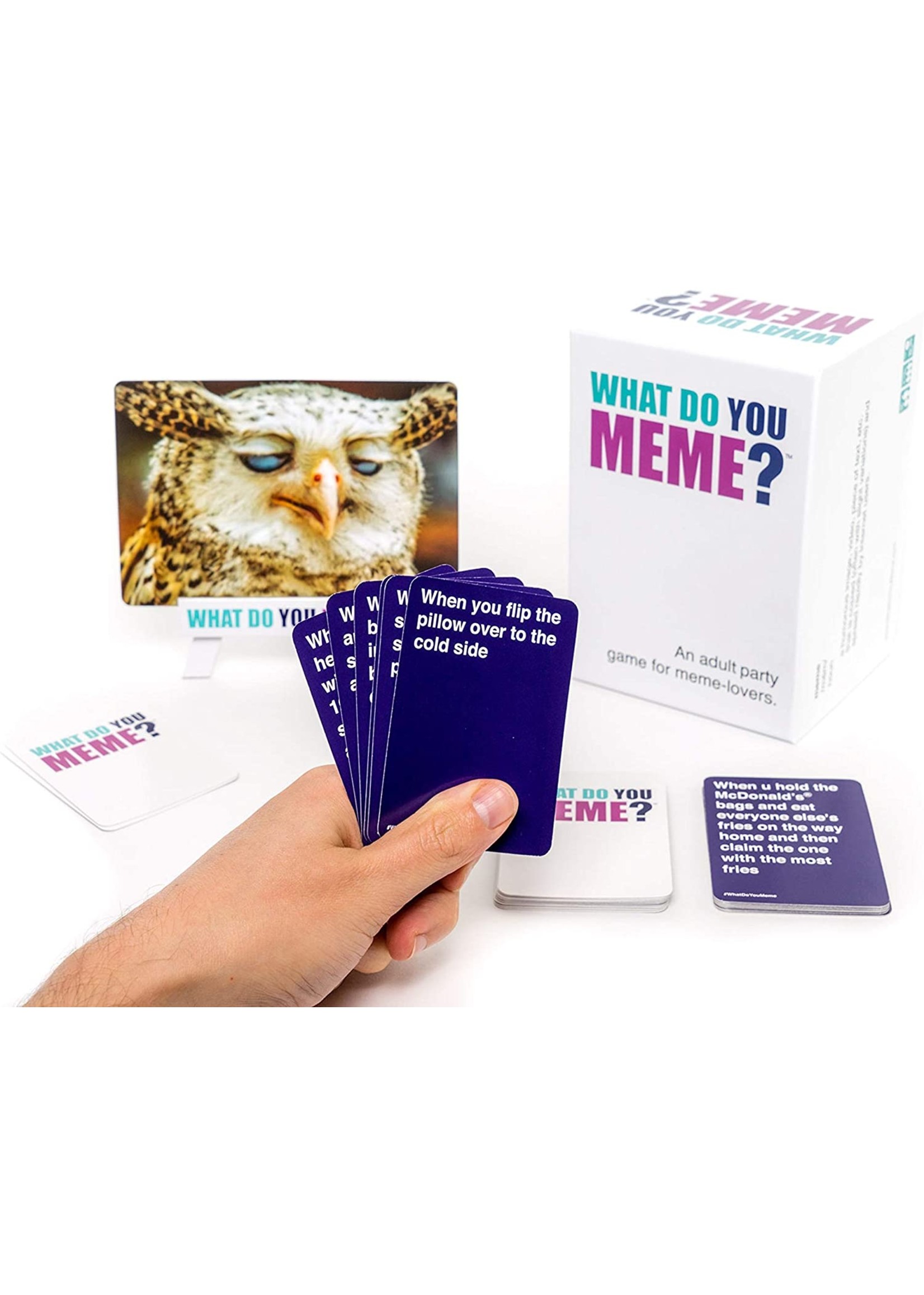 WHAT DO YOU MEME? Core Game - The Hilarious Adult Party Game for Meme Lovers