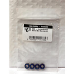 Hub Hobby Rubber Sealed Ball Bearings, 5x10x4mm, (4)