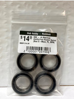 Hub Hobby Rubber Sealed Ball Bearings, 20x32x7mm, (4)