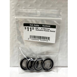 Hub Hobby Rubber Sealed Ball Bearings, 15x24x5mm, (4)