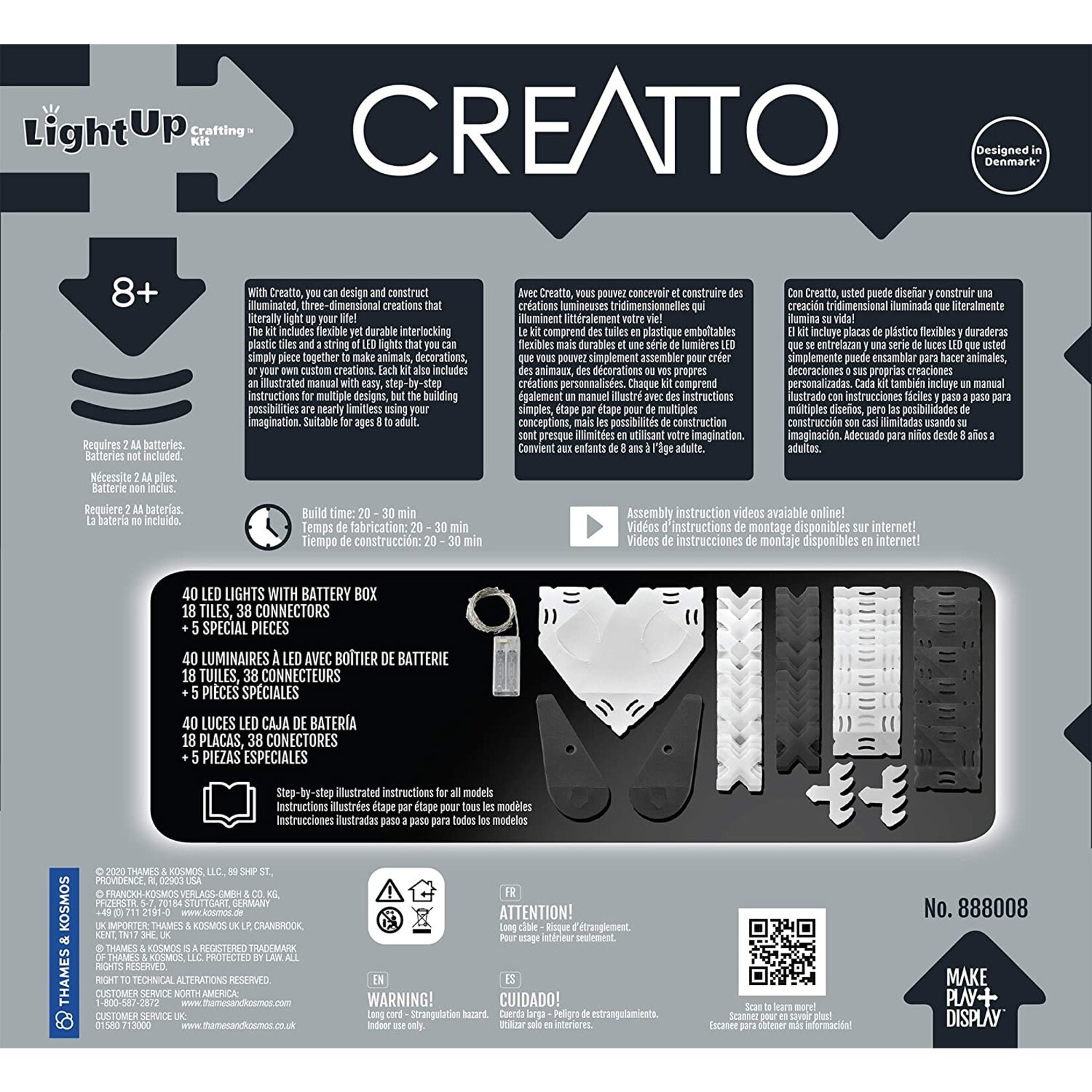Thames & Kosmos Glowing Panda & Monochrome Crew