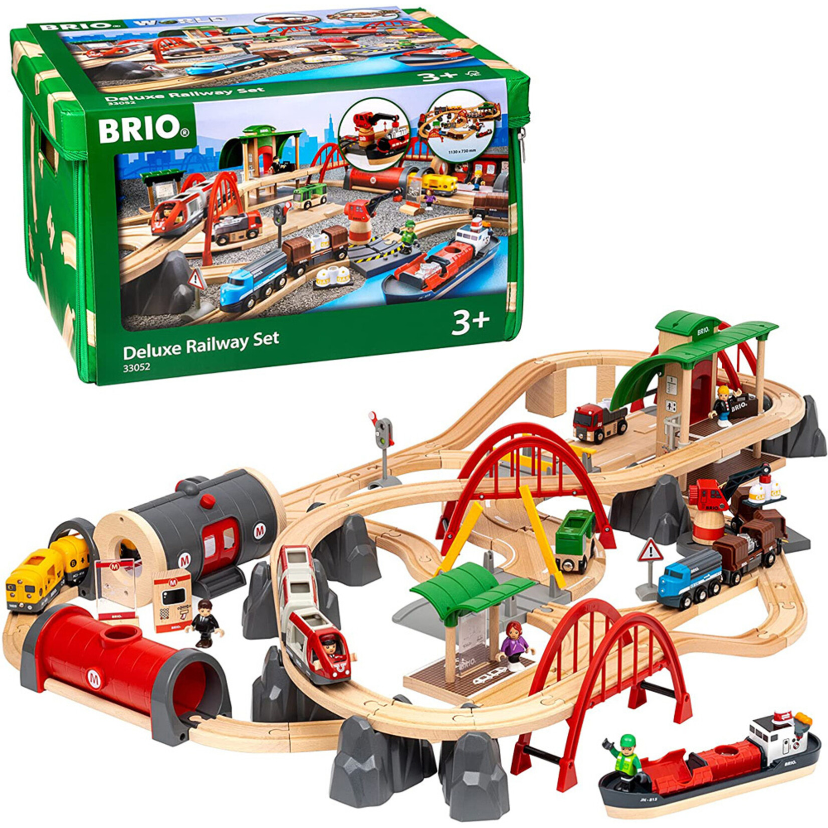 Brio 33052 - Deluxe Railway Set