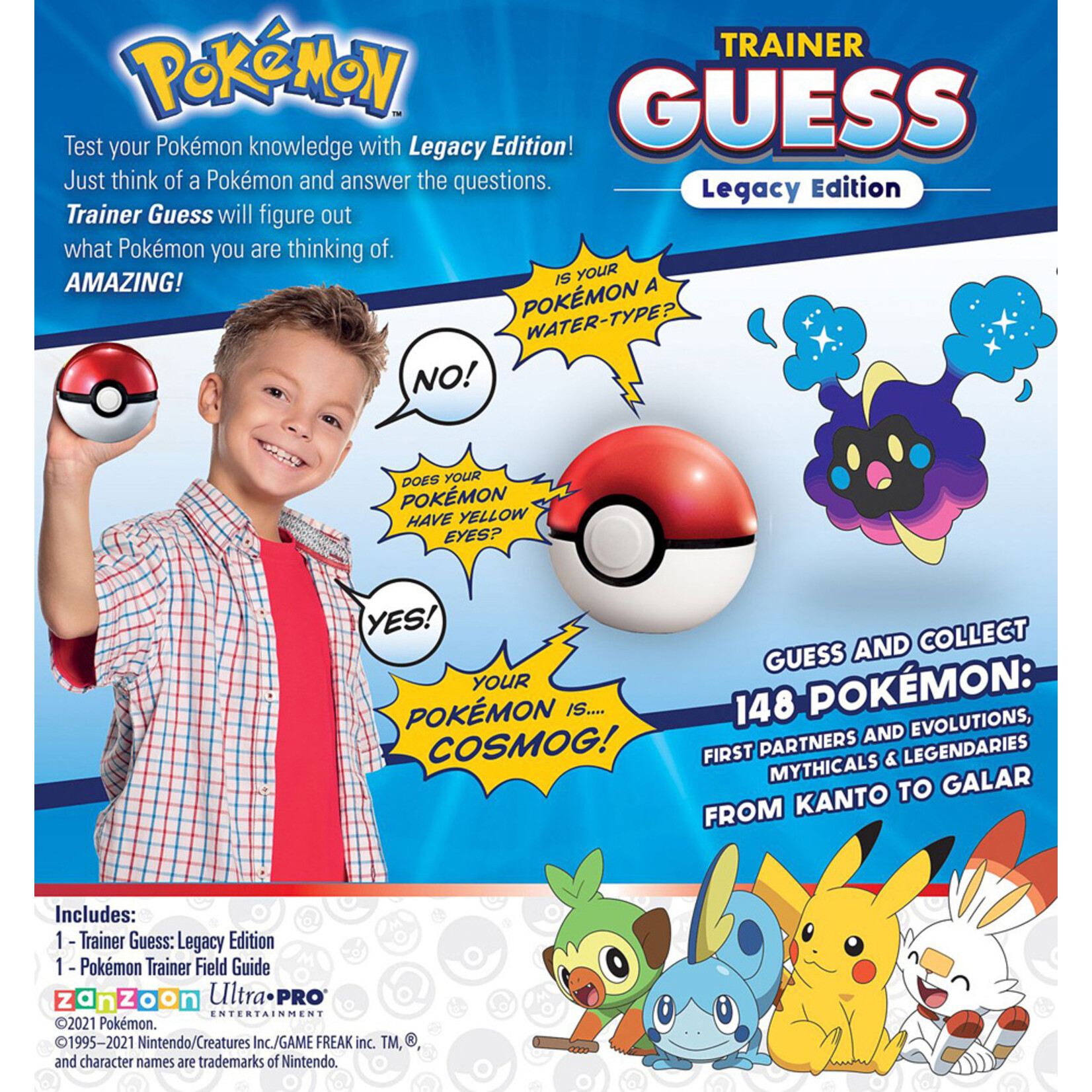 Ultra Pro Pokemon Trainer Guess - Legacy Edition - Electronic Guessing Game