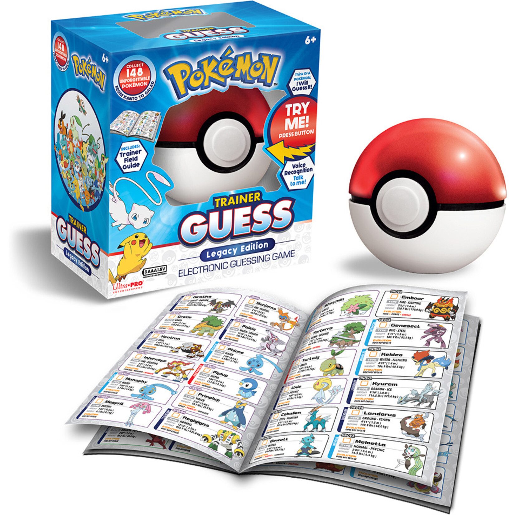 Ultra Pro Pokemon Trainer Guess - Legacy Edition - Electronic Guessing Game