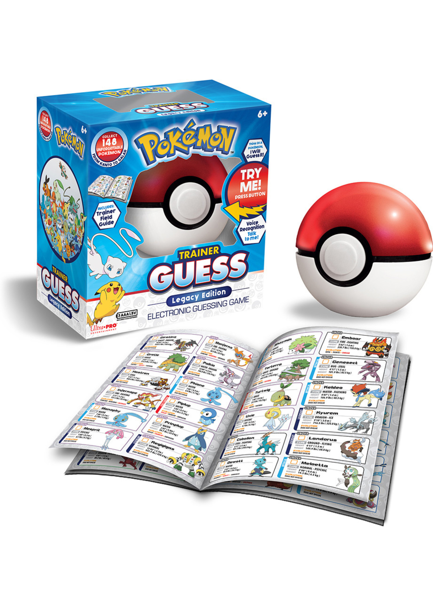 Ultra Pro Pokemon Trainer Guess - Legacy Edition - Electronic Guessing Game