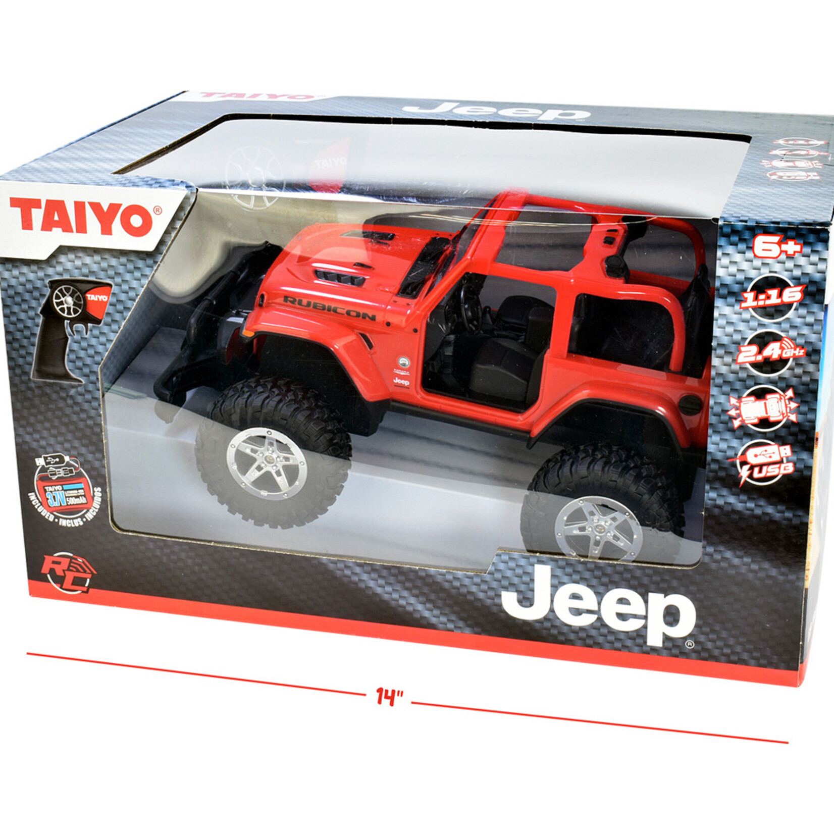 Thin Air 1/16 Taiyo Jeep Wrangler Rubicon RC