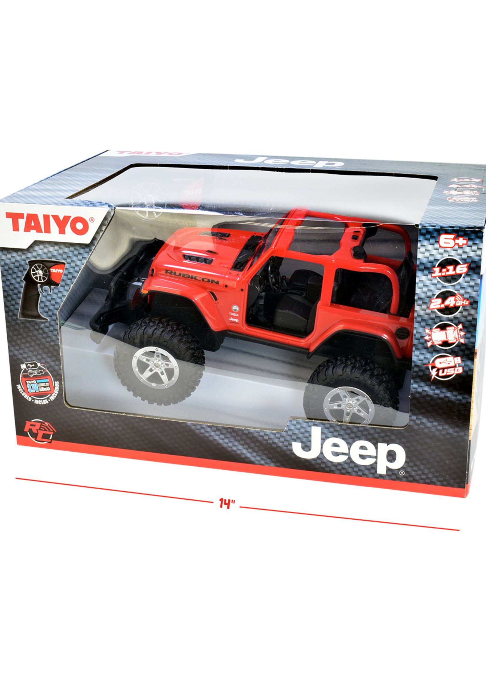 Thin Air T541 - 1/16 Taiyo Jeep Wrangler Rubicon RC - Hub Hobby