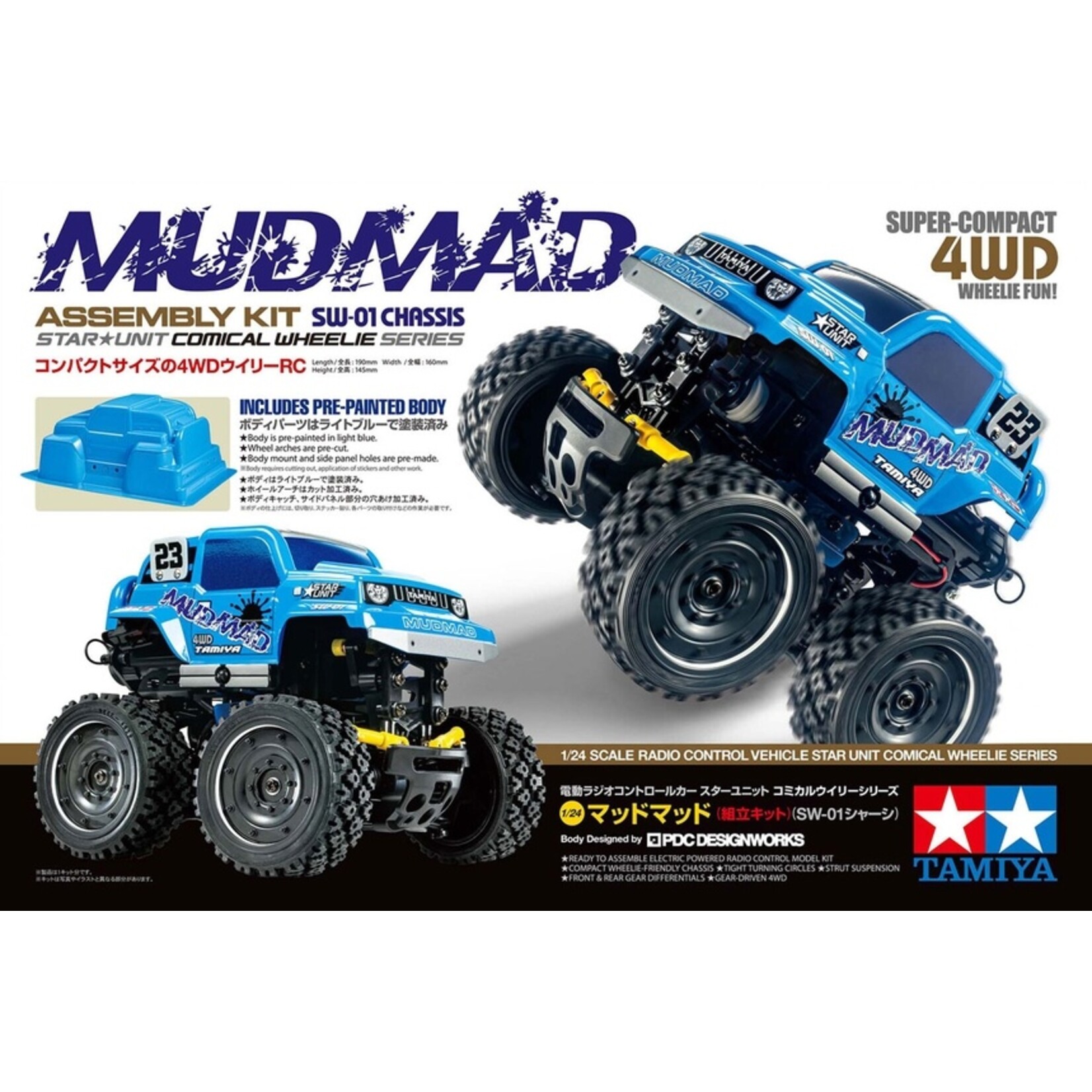 Tamiya 1/24 MudMad SW-01 Chassis Kit