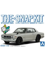 Aoshima 05882 - 1/32 Nissan Skyline 2000 GT-R - Silver