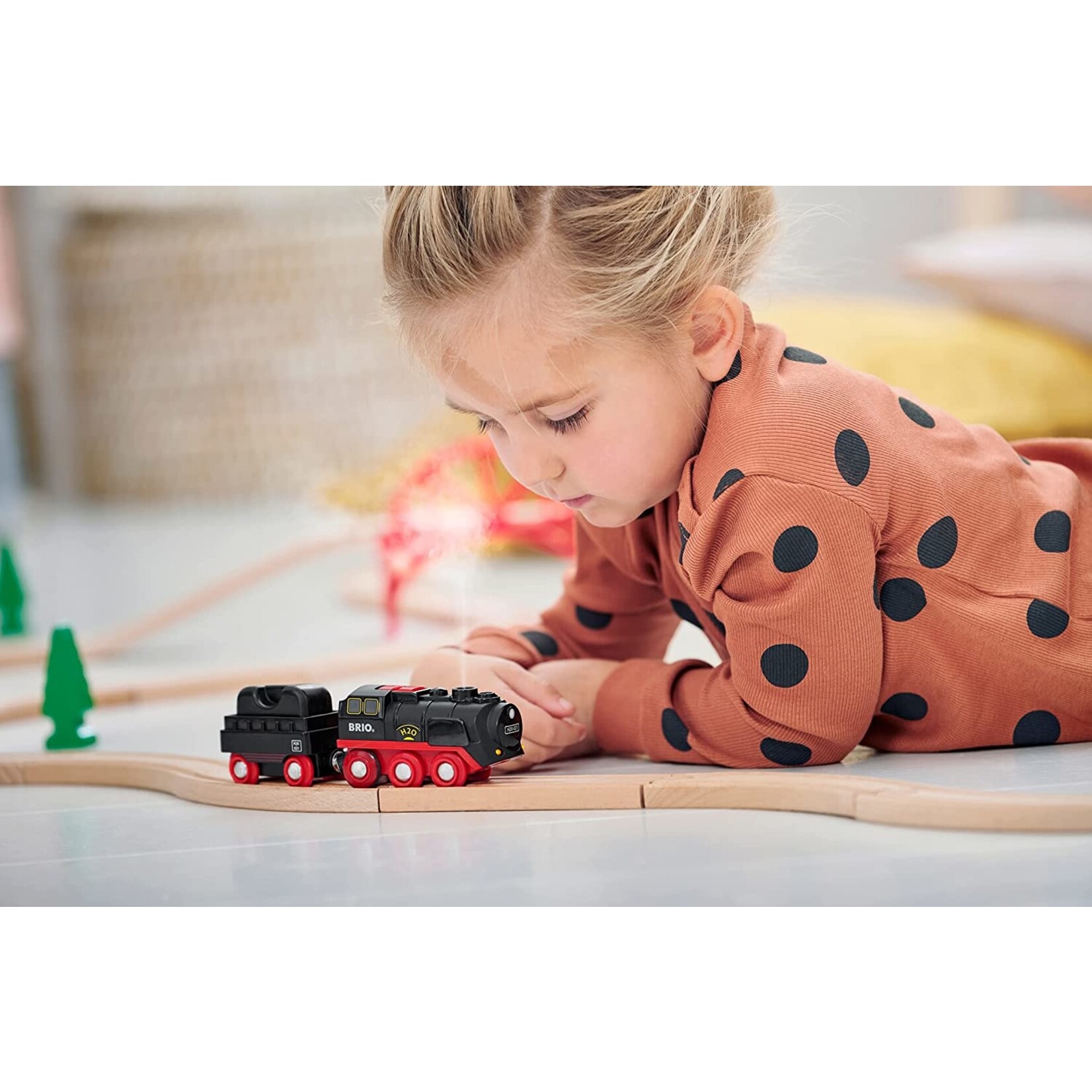 Brio 33884 - Battery Operated Steaming Engine