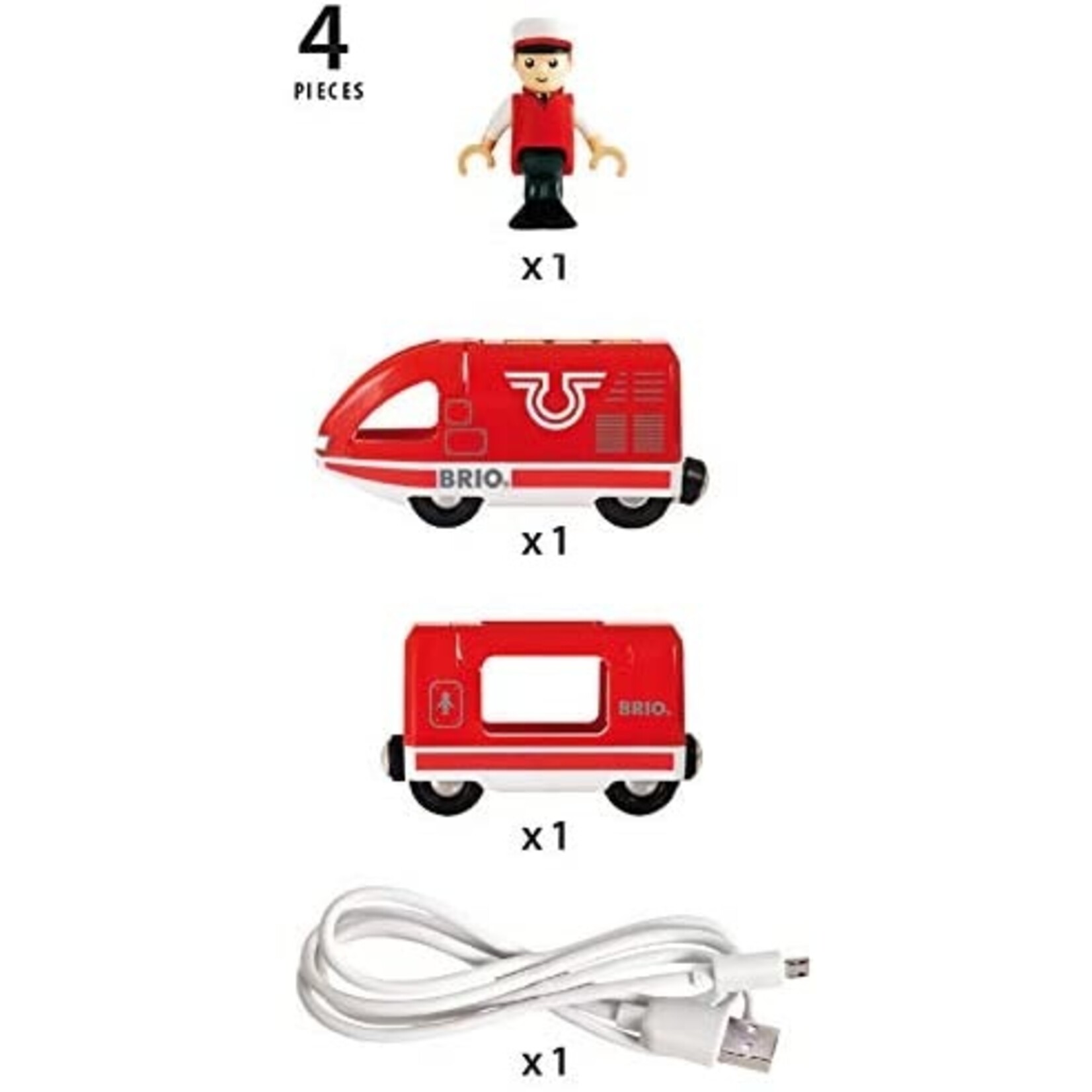 Brio 33746 - Travel Rechargeable Train