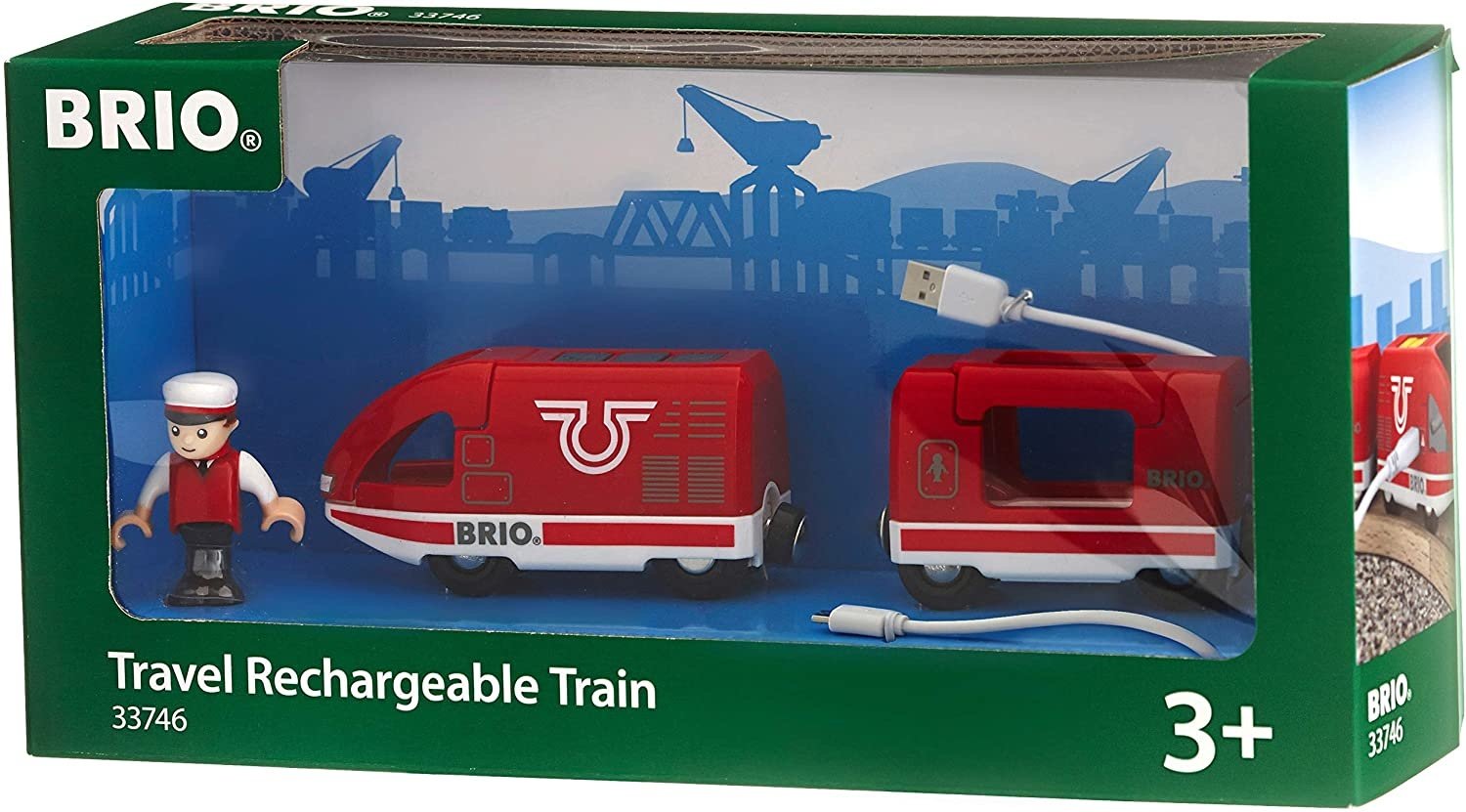 Brio 33746 - Travel Rechargeable Train - Hub Hobby