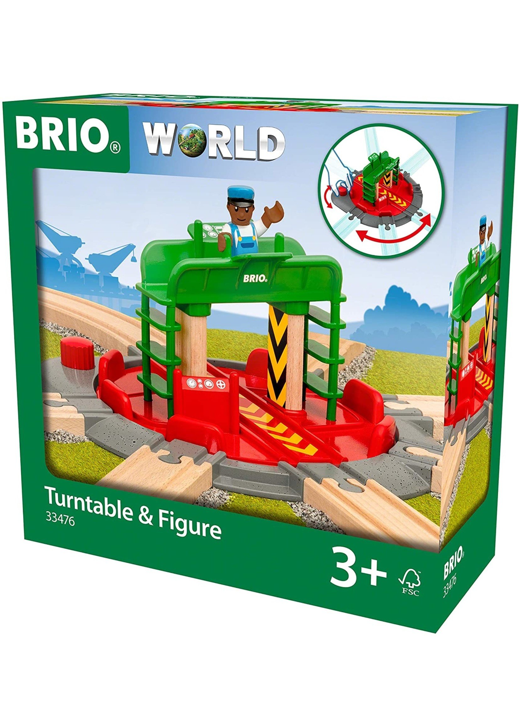 Brio 33476 - Turntable & Figure