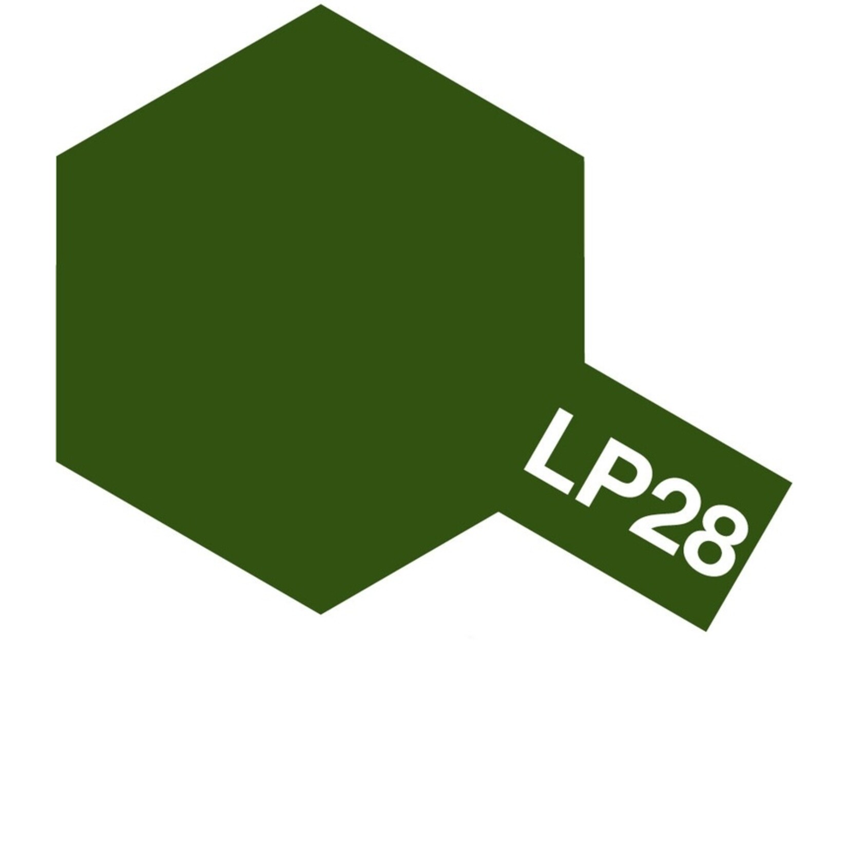 Tamiya 82128 - LP-28 Olive Drab Lacquer Paint 10ml