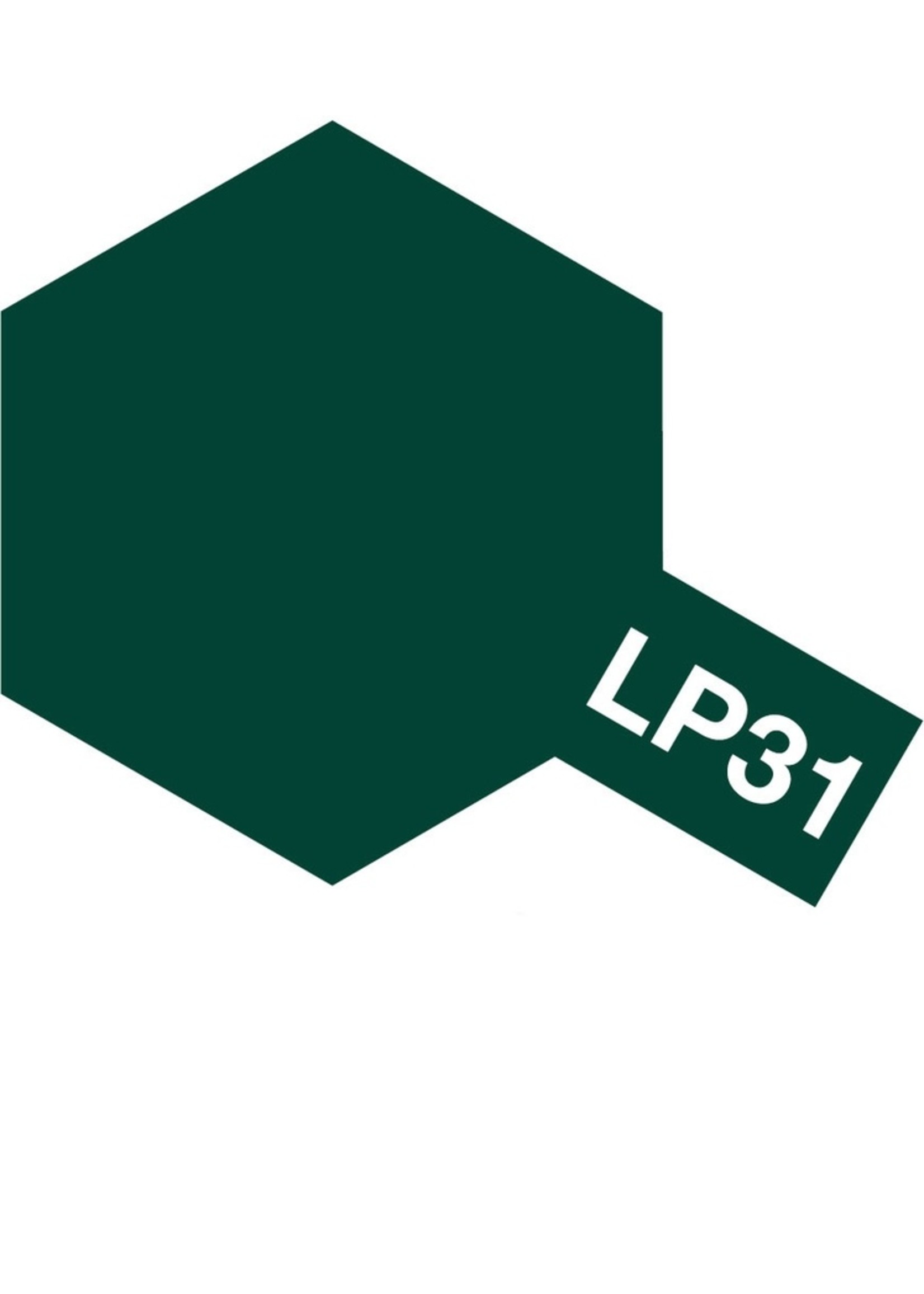 Tamiya 82131 - LP-31 Dark Green IJN Lacquer Paint 10ml