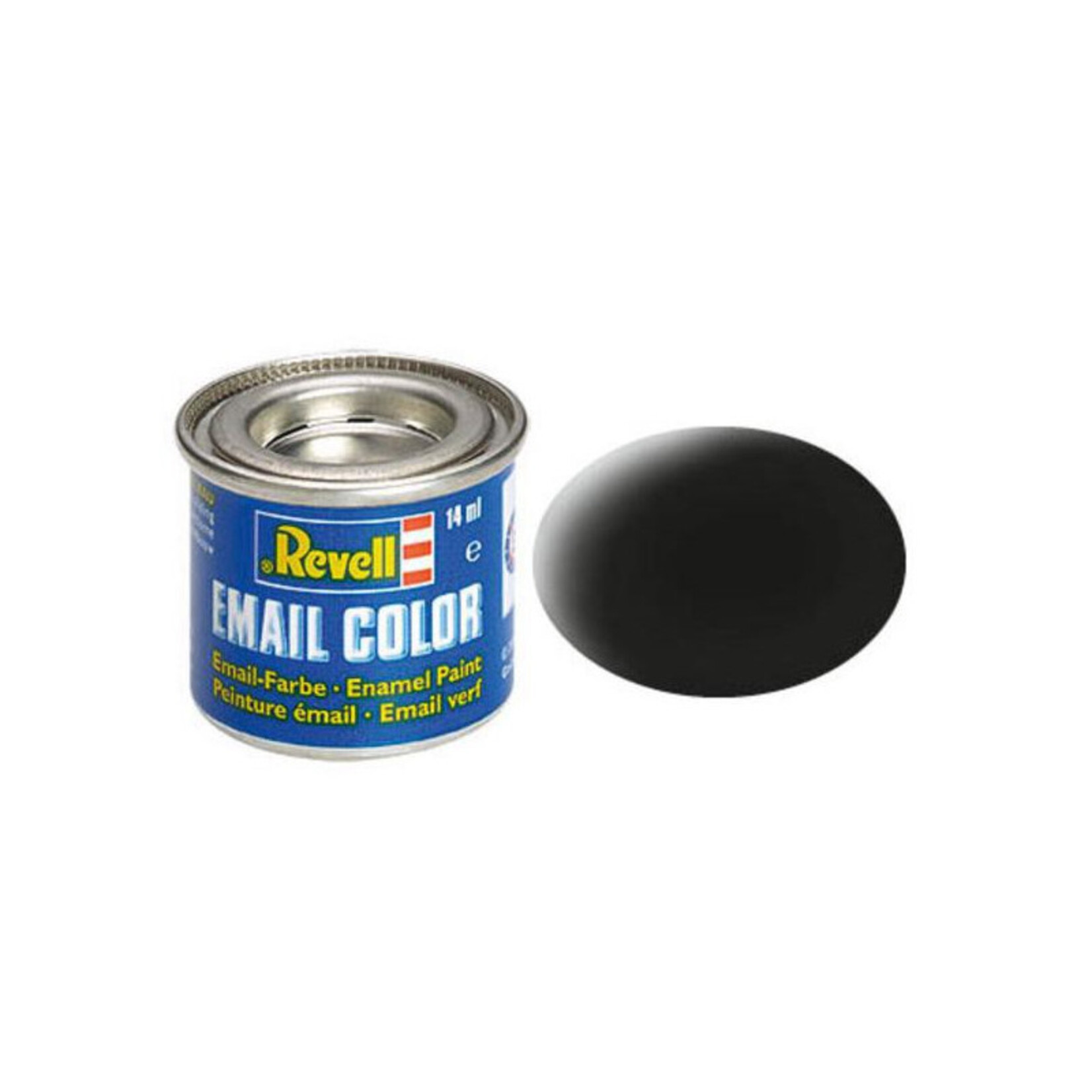 Revell 32108 - Enamel Black Matt 14ml