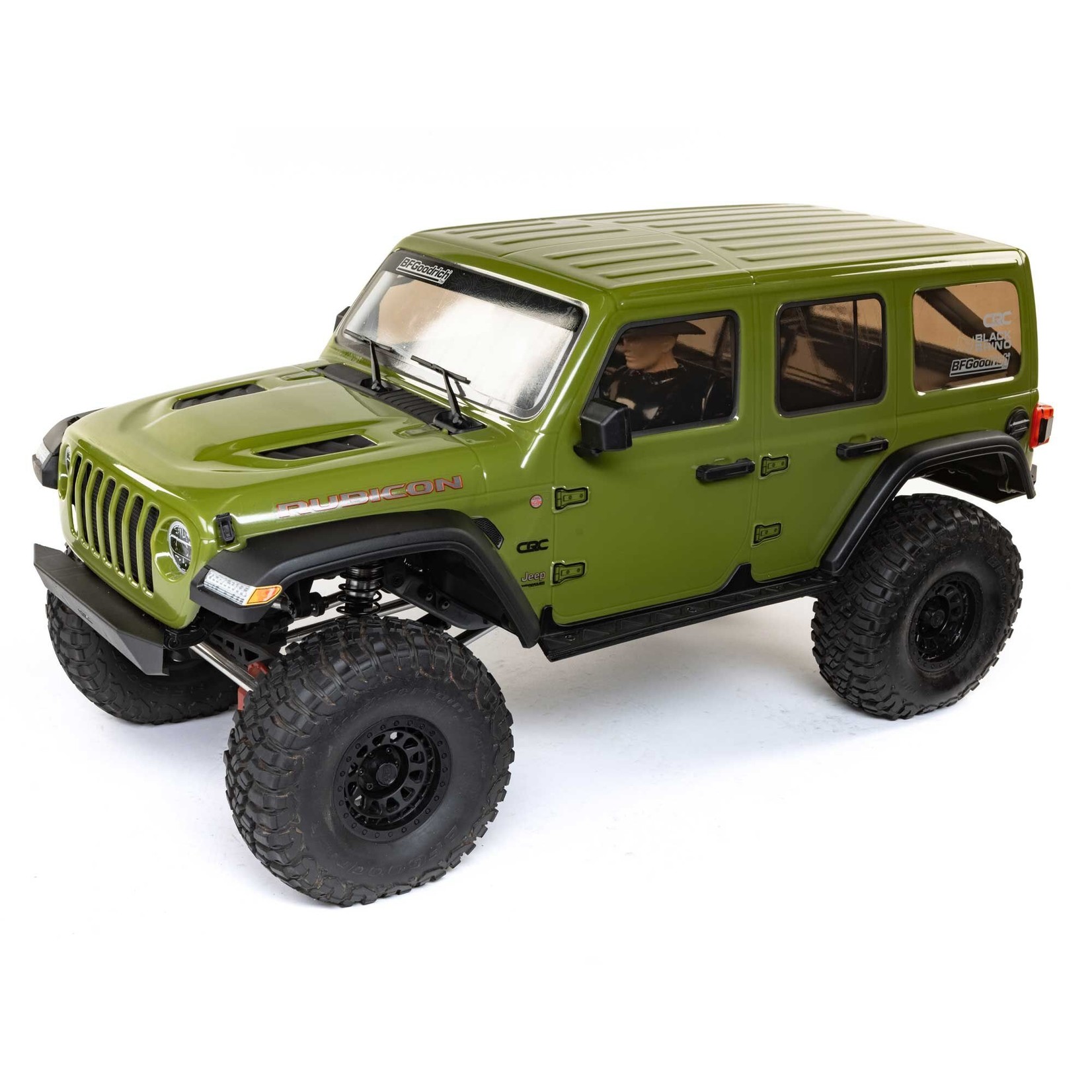 Axial 1/6 SCX6 Jeep JLU Wrangler 4WD Rock Crawler RTR: Green