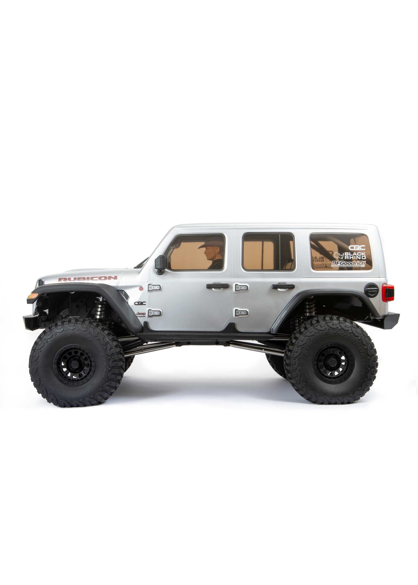 AXI05000T2 - 1/6 SCX6 Jeep JLU Wrangler 4WD Rock Crawler RTR: Silver - Hub  Hobby