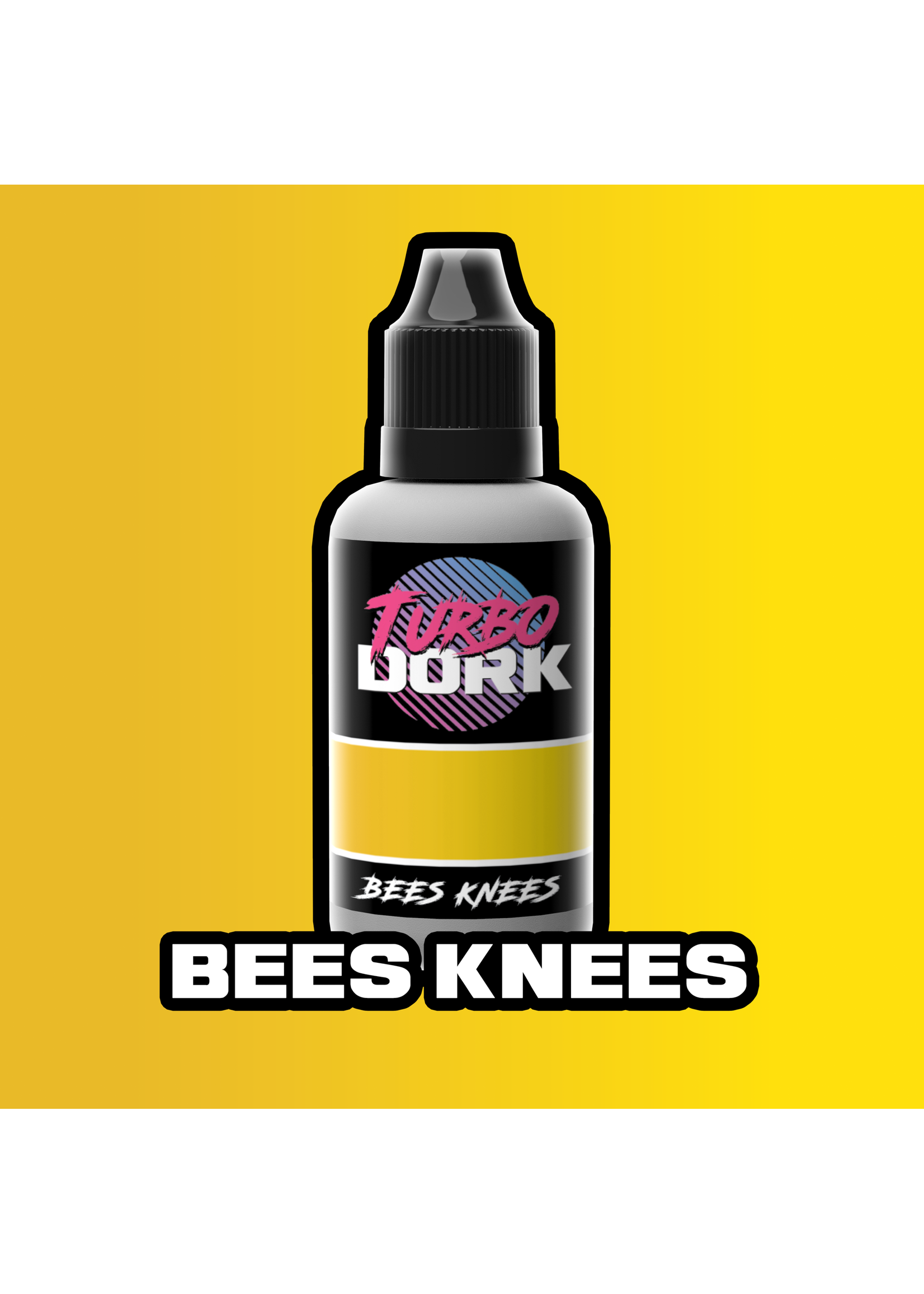 Turbo Dork Bees Knees Metallic Acrylic Paint - 20ml Bottle