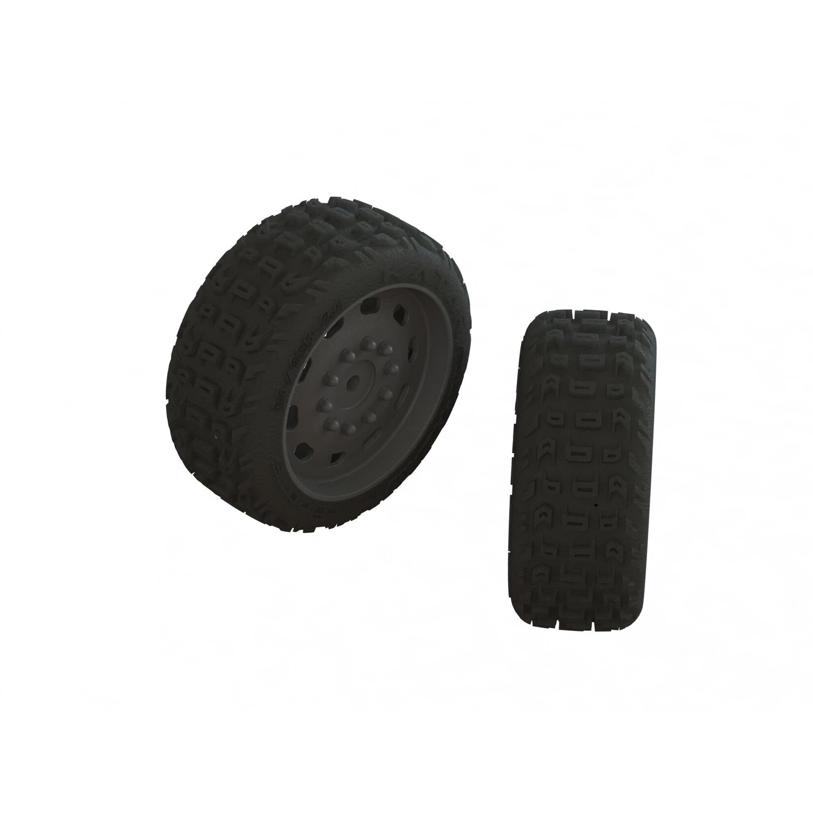 Arrma ARA550083 - dBoots KATAR 35/085 2.4 Tire Set Glued