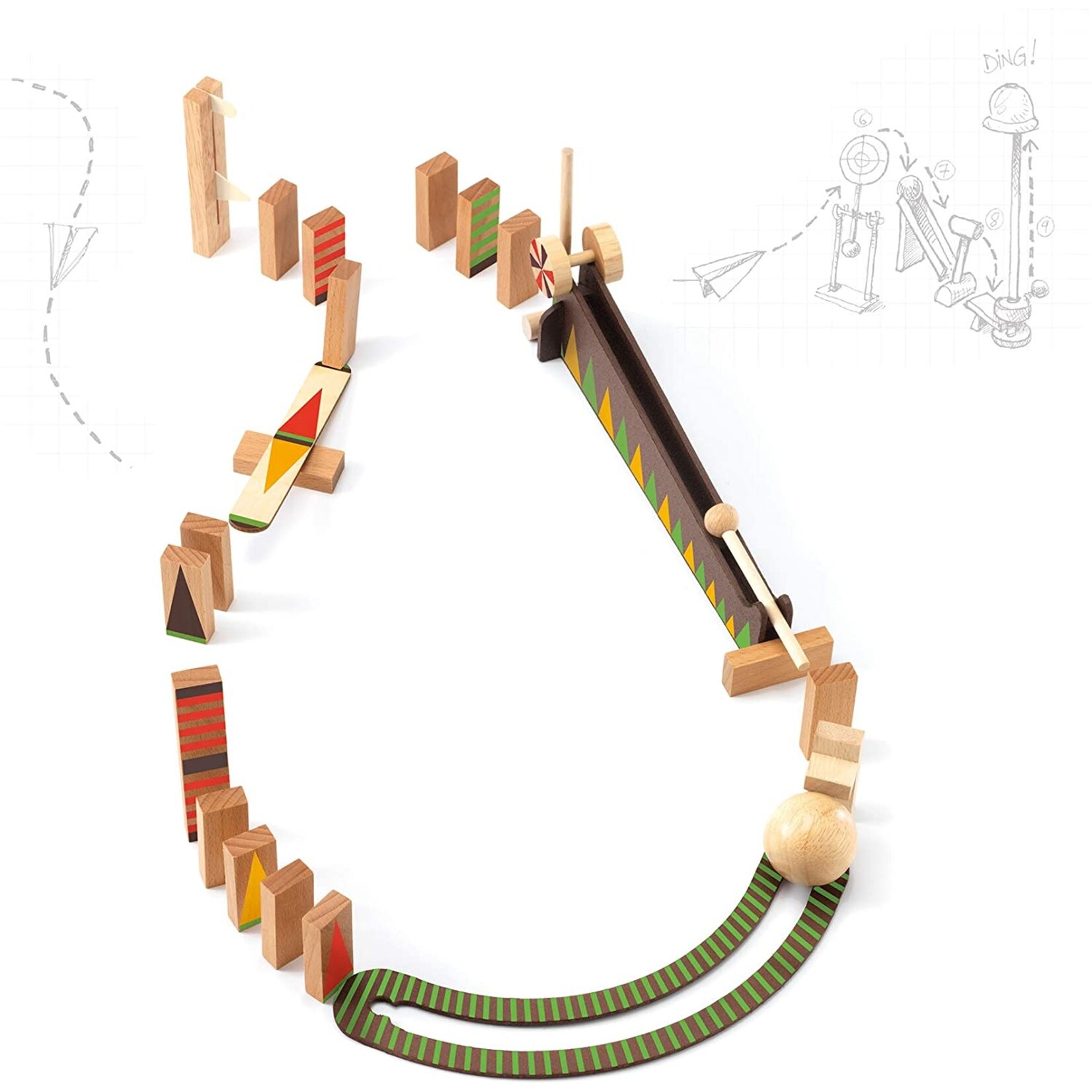 Djeco Zig & Go - 27pc