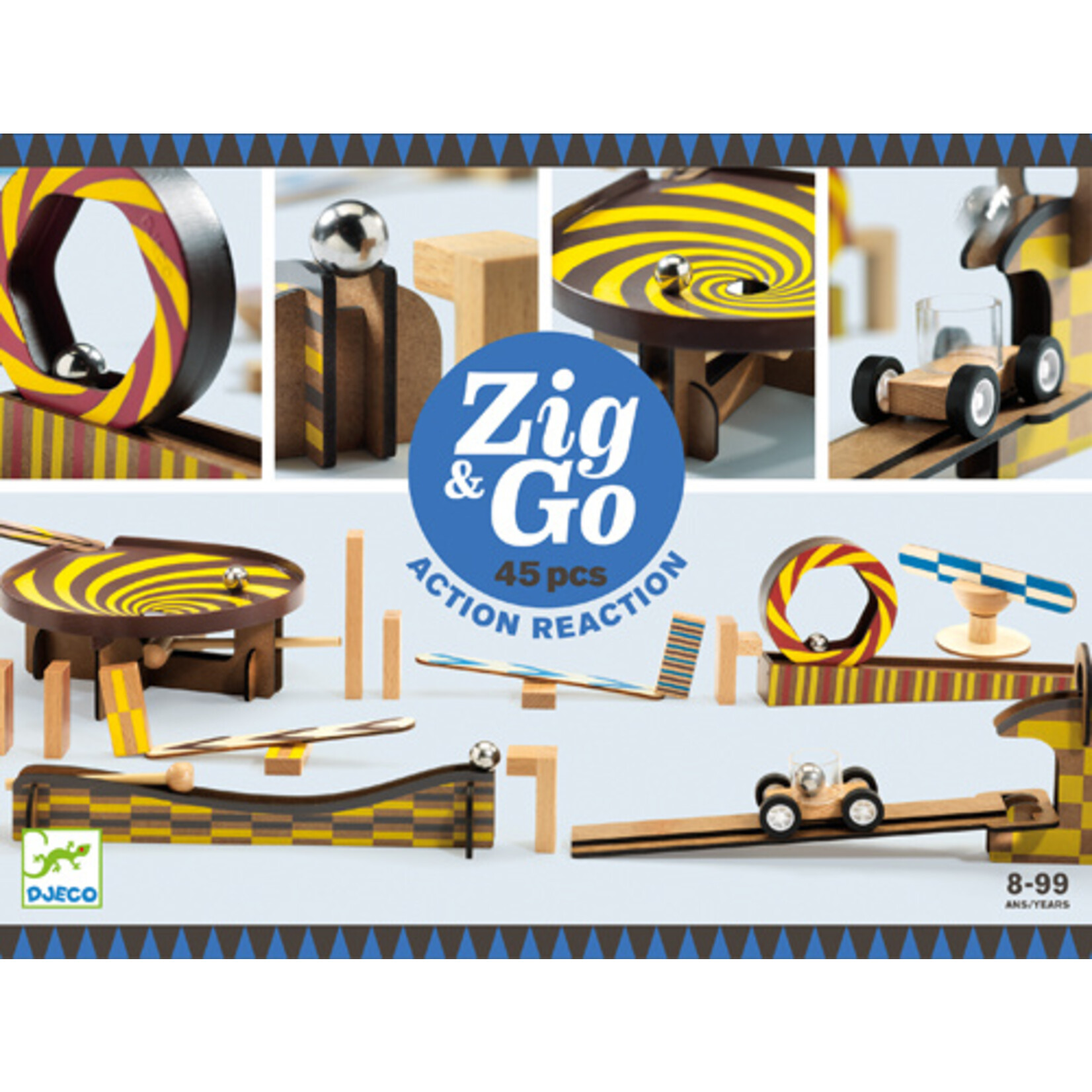 Djeco Zig & Go - 45pc
