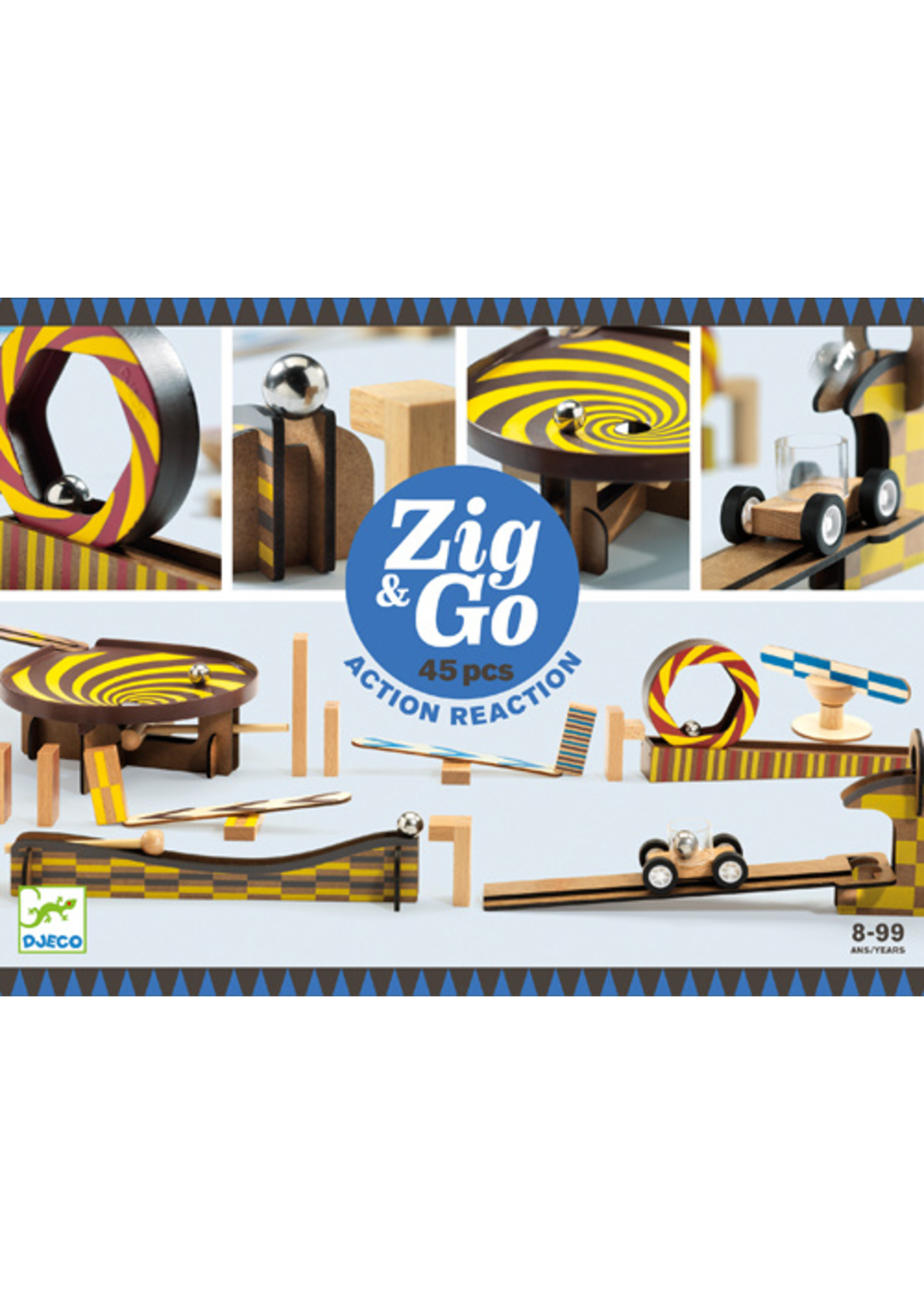 Djeco Zig & Go - 45pc