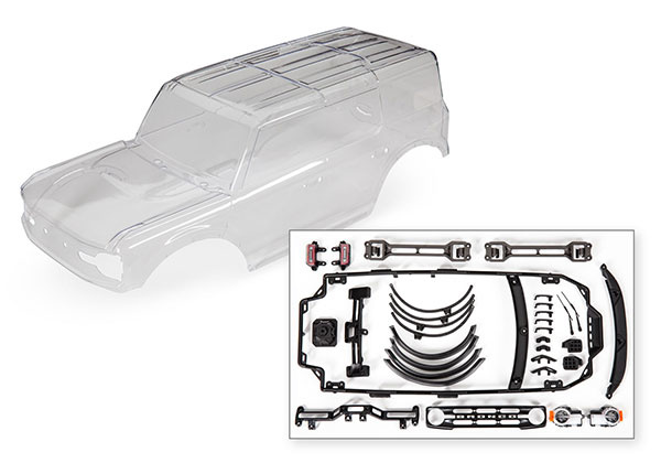 9211 - Ford Bronco 2021 Body - Clear