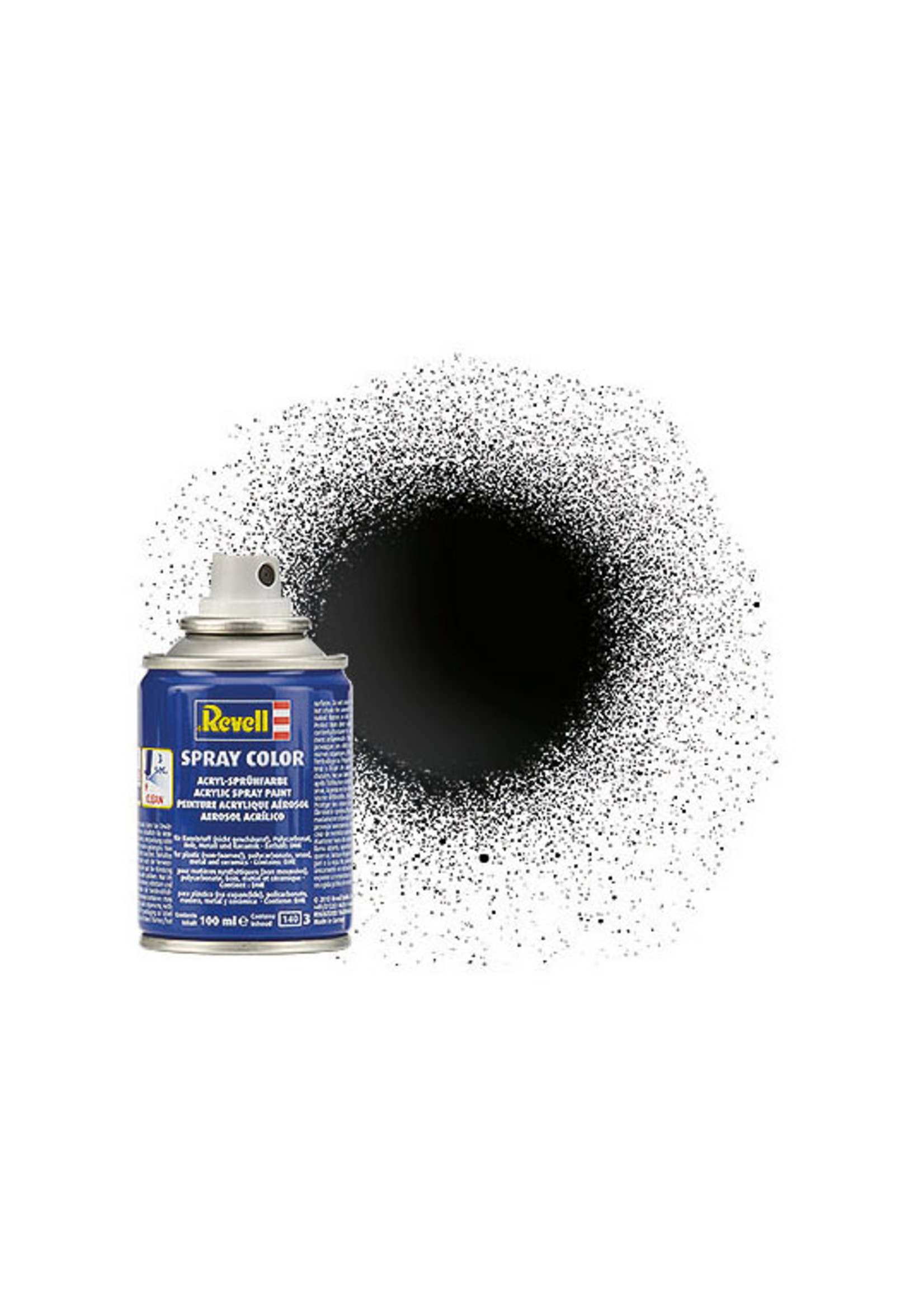 Revell 34107 - Black Gloss Acrylic Spray - 100ml