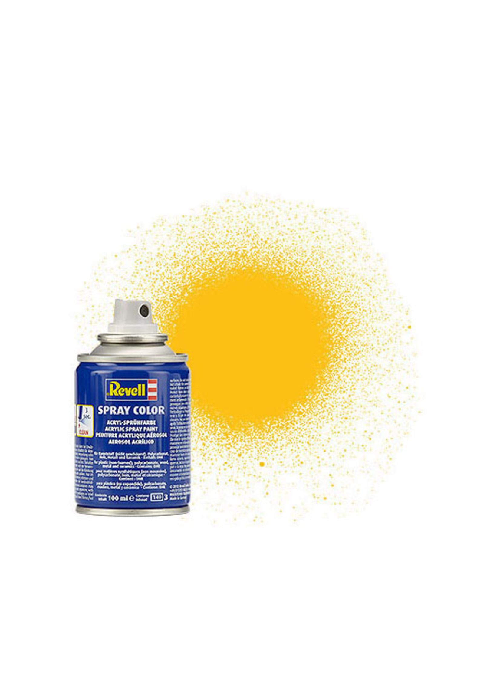 Revell 34115 - Yellow Matt Acrylic Spray - 100ml