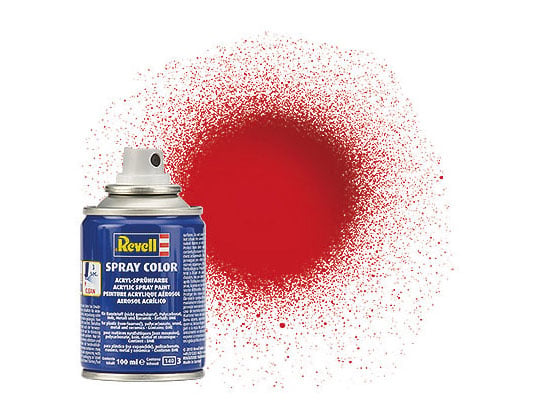 34131 - Fiery Red Gloss Acrylic Spray - 100ml