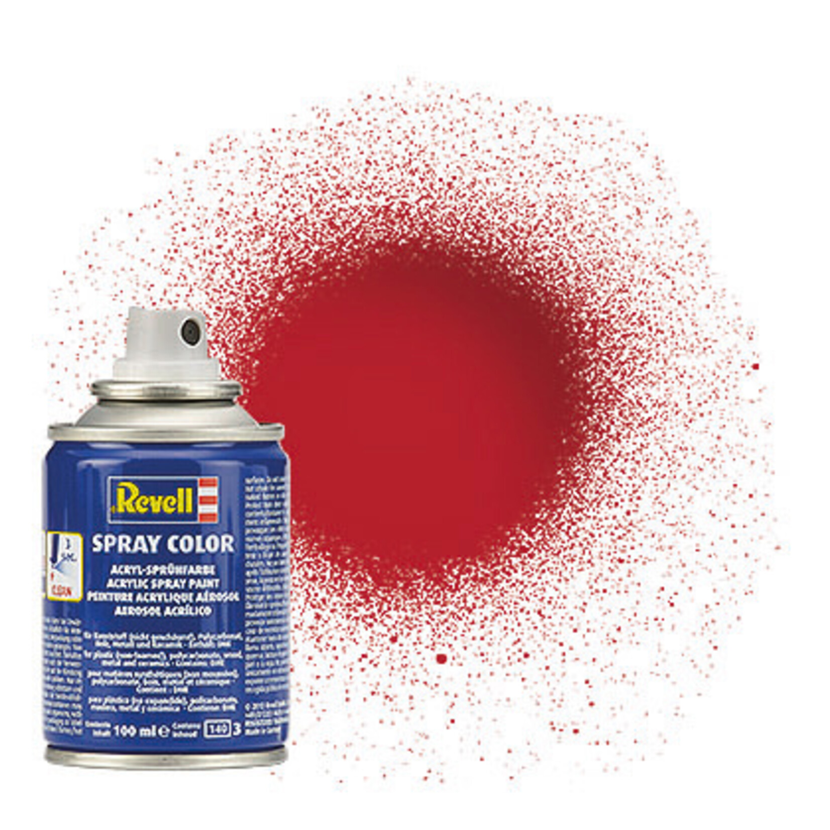 Revell 34134 - Italian Red Gloss Acrylic Spray - 100ml