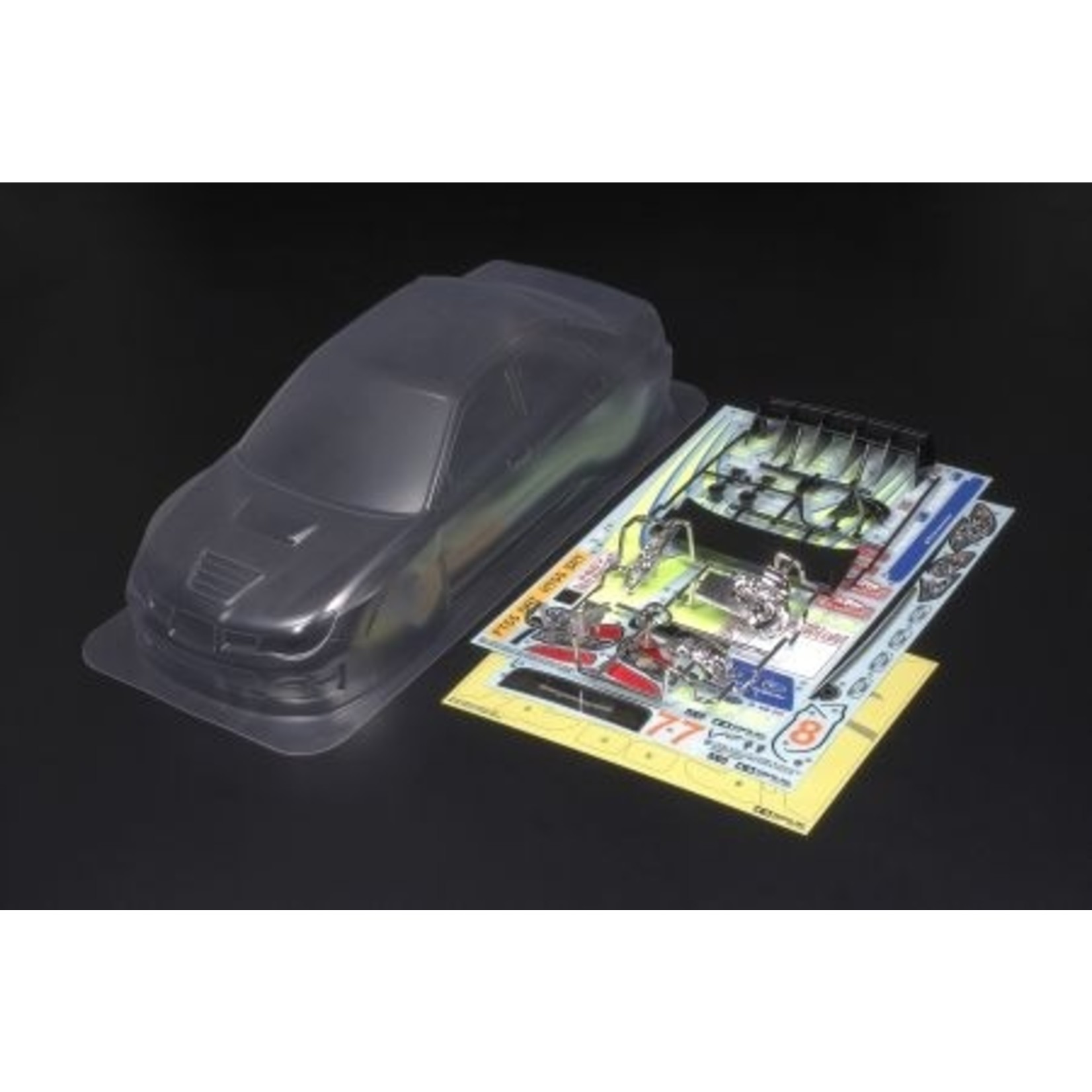 Tamiya 51289 - 1/10 Subaru Impreza WRC Monte Carlo '07 Body Parts Set