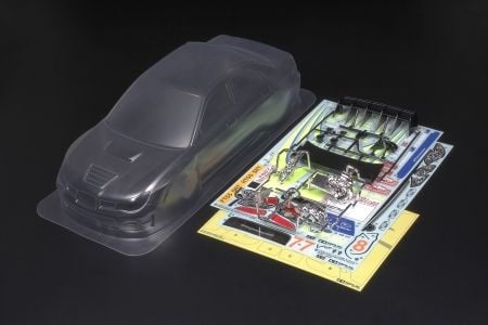 51289 - 1/10 Subaru Impreza WRC Monte Carlo '07 Body Parts Set