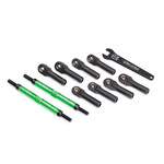 Traxxas 8638G - Aluminum Toe Links, E-Revo VXL - Green